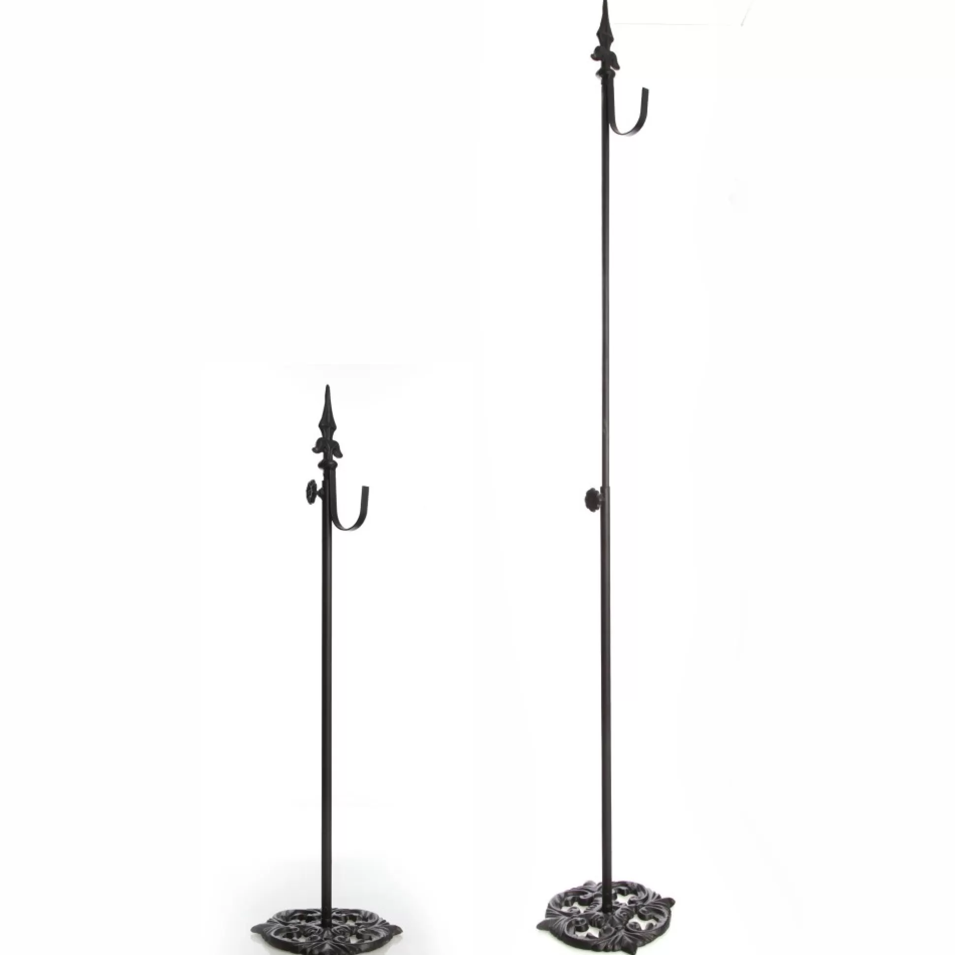 Adjustable Black Christmas Wreath Stand Wreath Hangers And Stands |