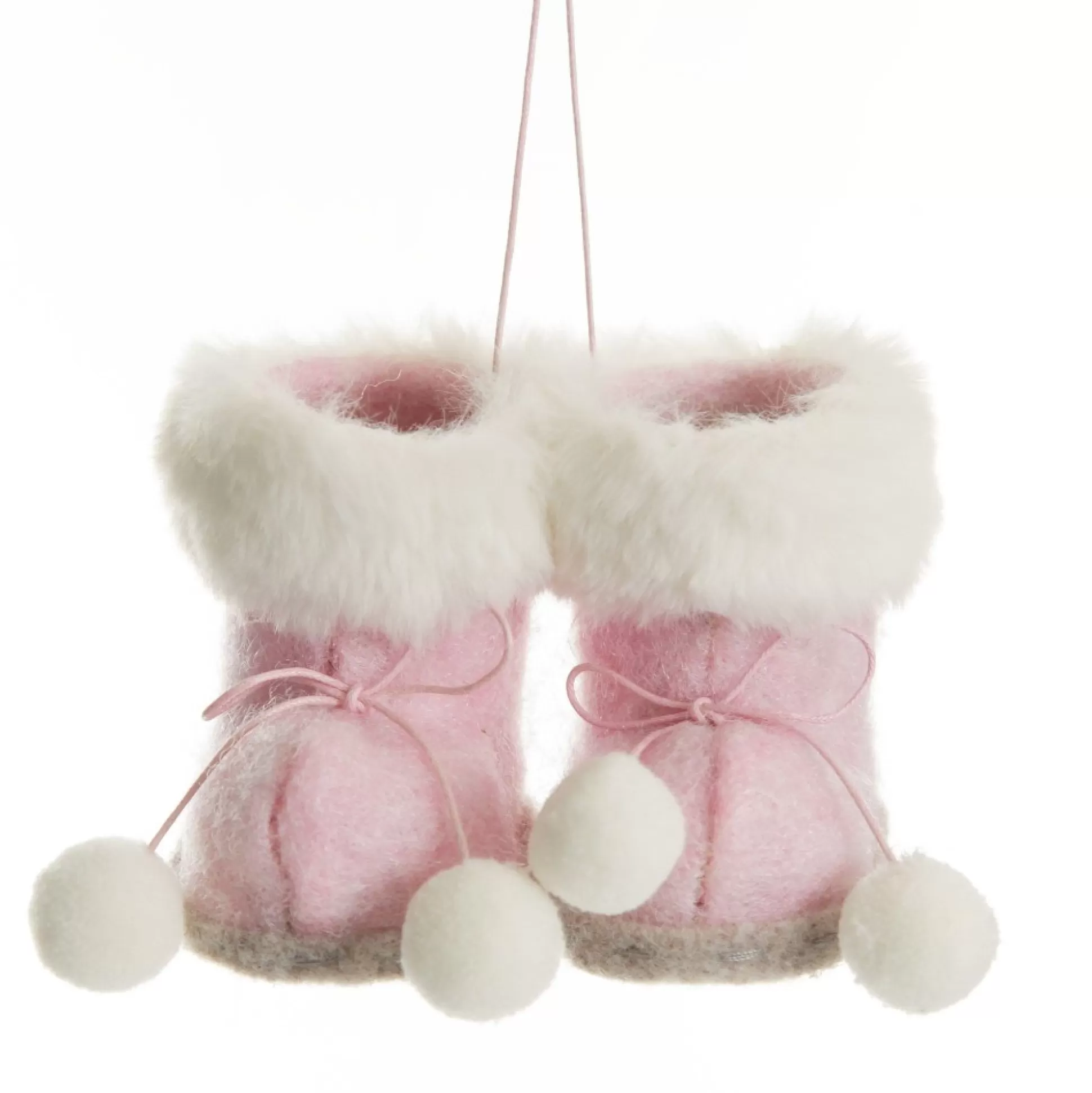 Adorable Pink Mini Moccasins Tree Decoration Christmas Tree Decorations |