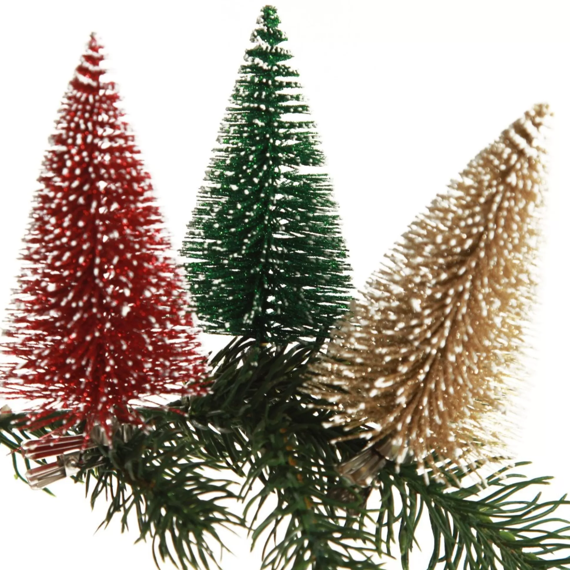 Assorted Mini Christmas Tree Clips - Set of 3 Christmas Tree Decorations |