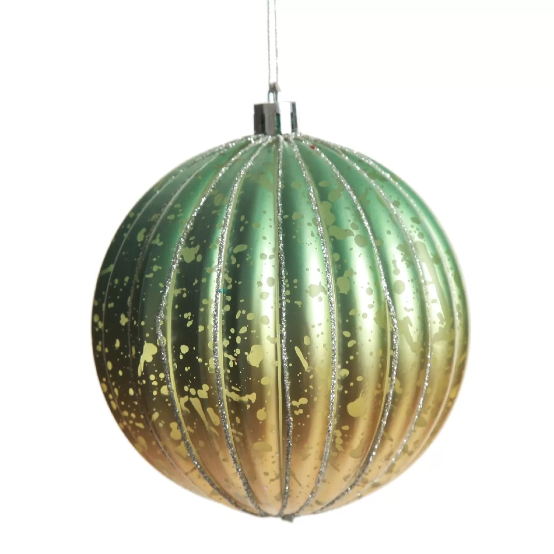 Assorted Ombre Pastel Ribbed Shatterproof Christmas Baubles - Set of 3 Christmas Bauble Sets |