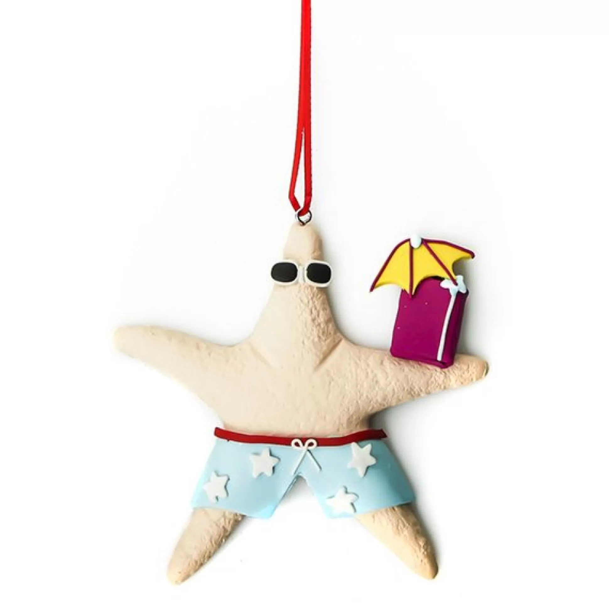 Beach Boy Starfish Decoration Christmas Tree Decorations |