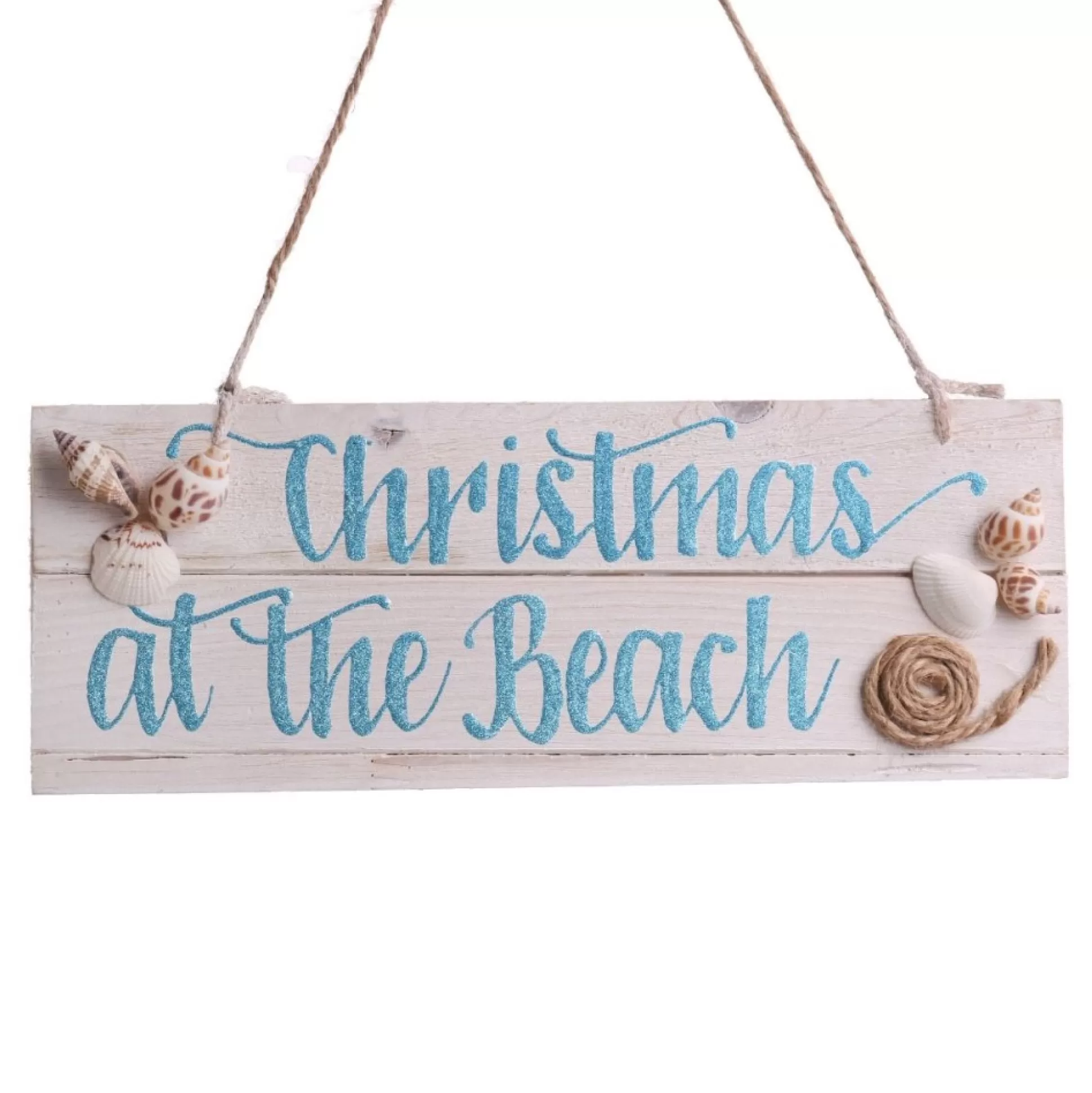 Beach Christmas Wood Plaque Christmas Plaques |