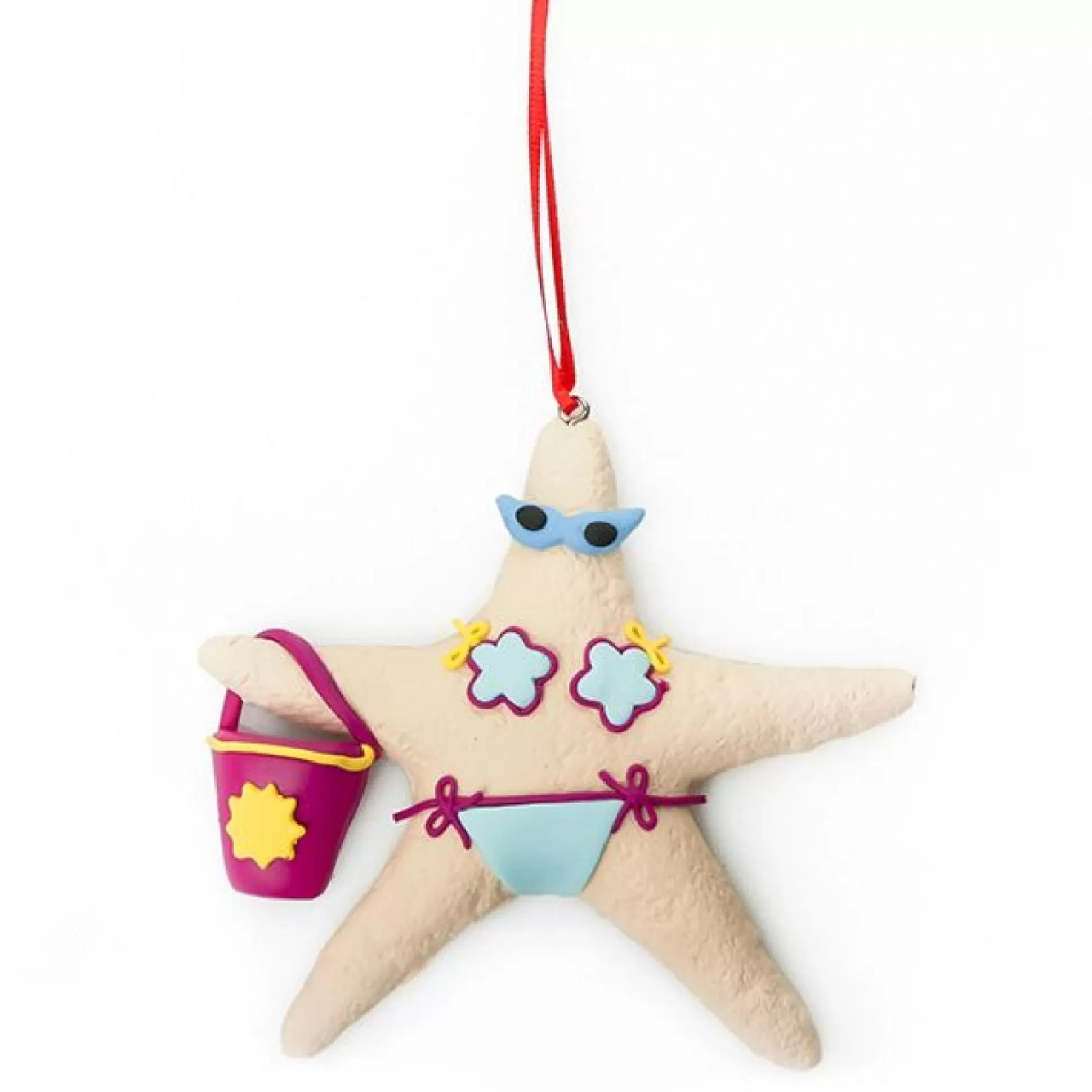 Beach Girl Starfish Decoration Christmas Tree Decorations |