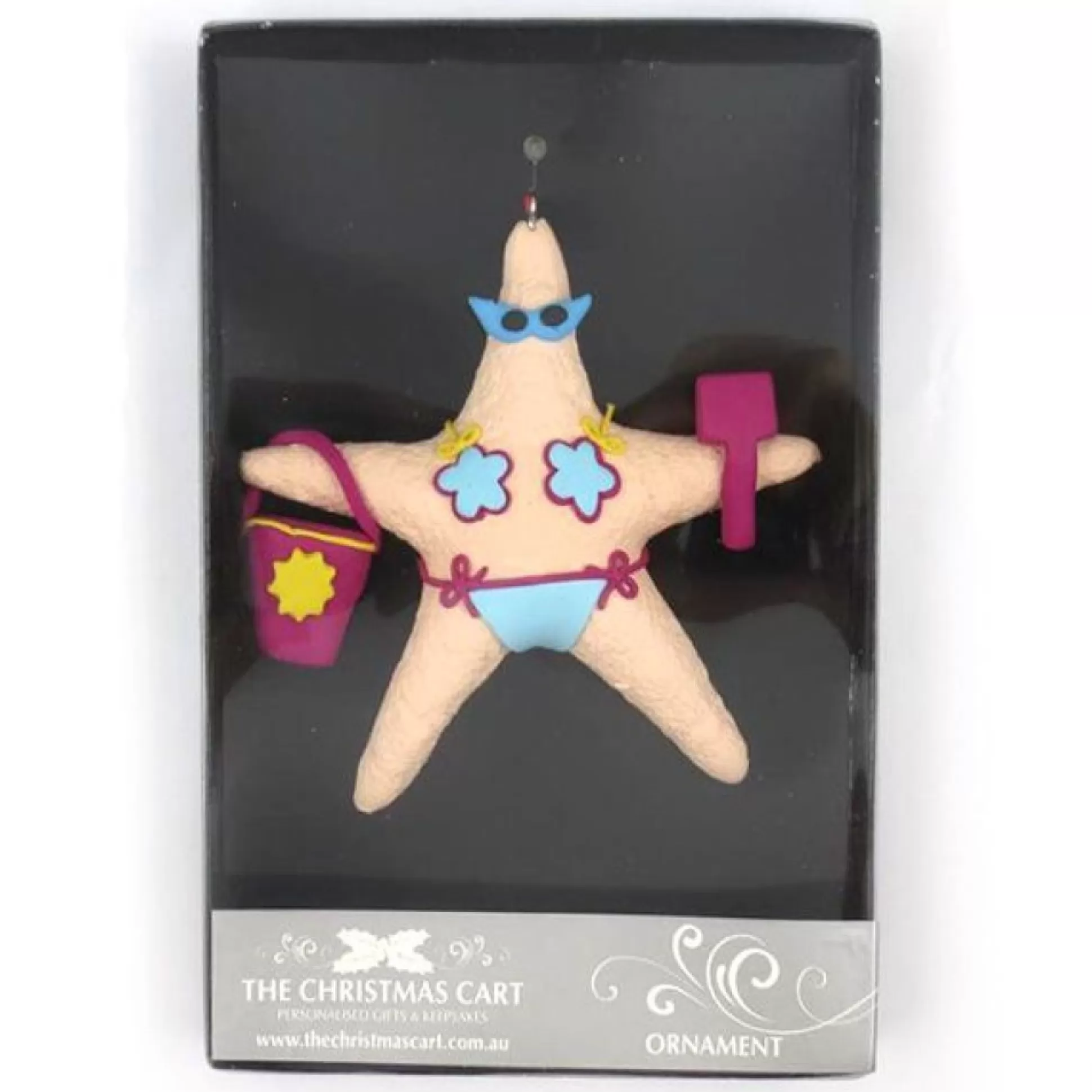 Beach Girl Starfish Decoration Christmas Tree Decorations |