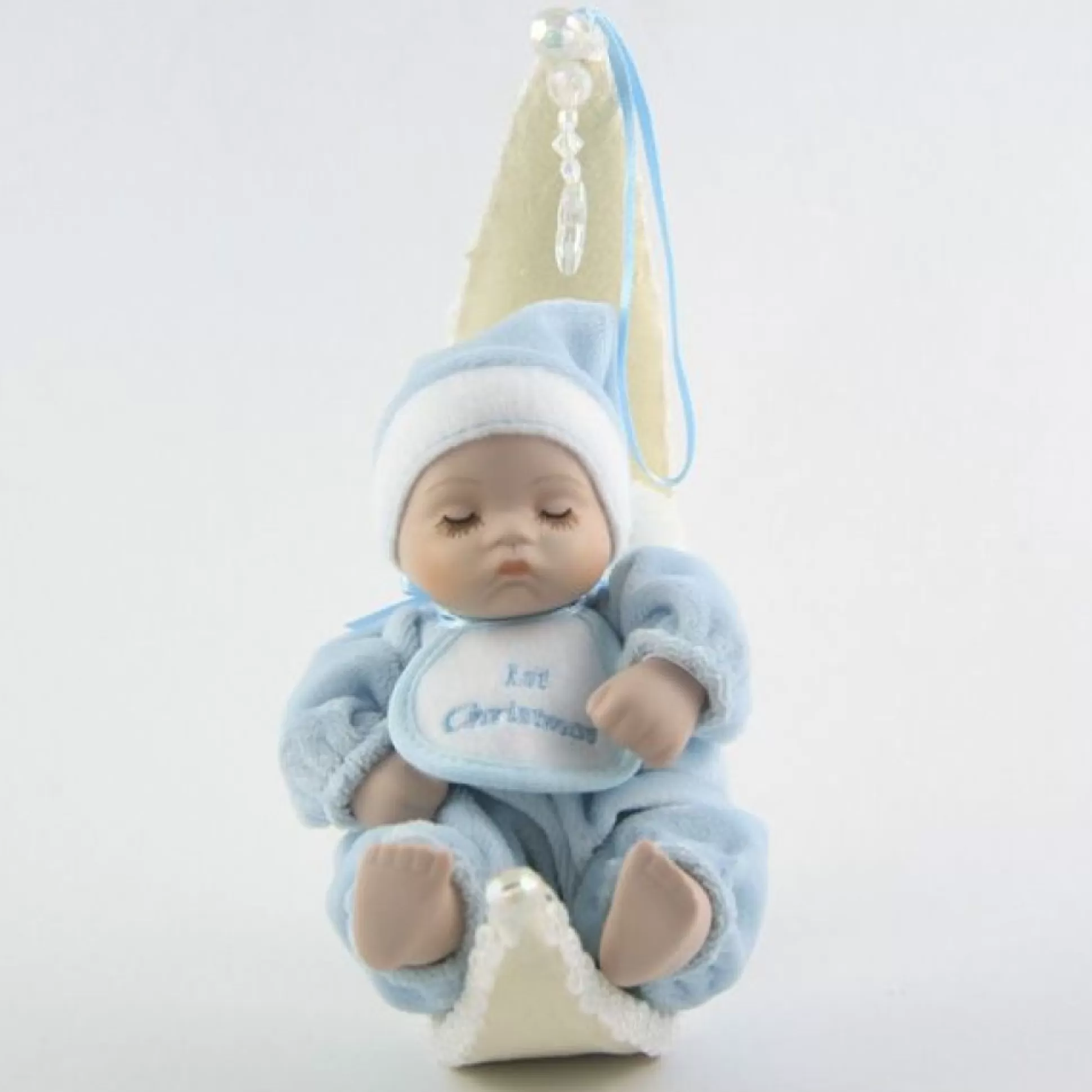 Blue Baby's 1st Christmas Moon Babys First Christmas |