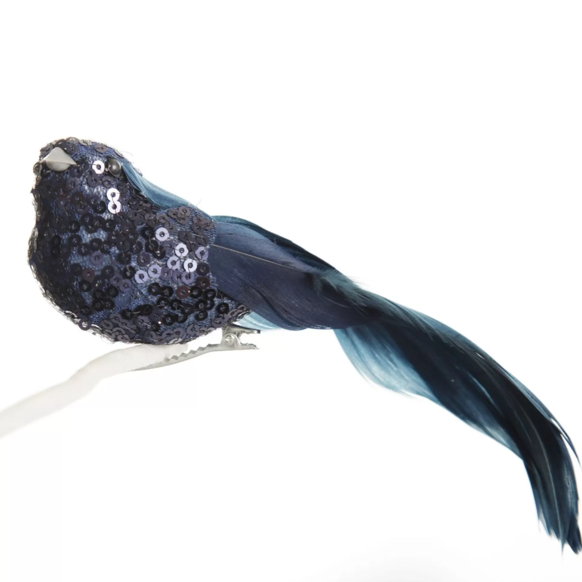 Blue Sequin Bird Clip Butterflies And Birds |