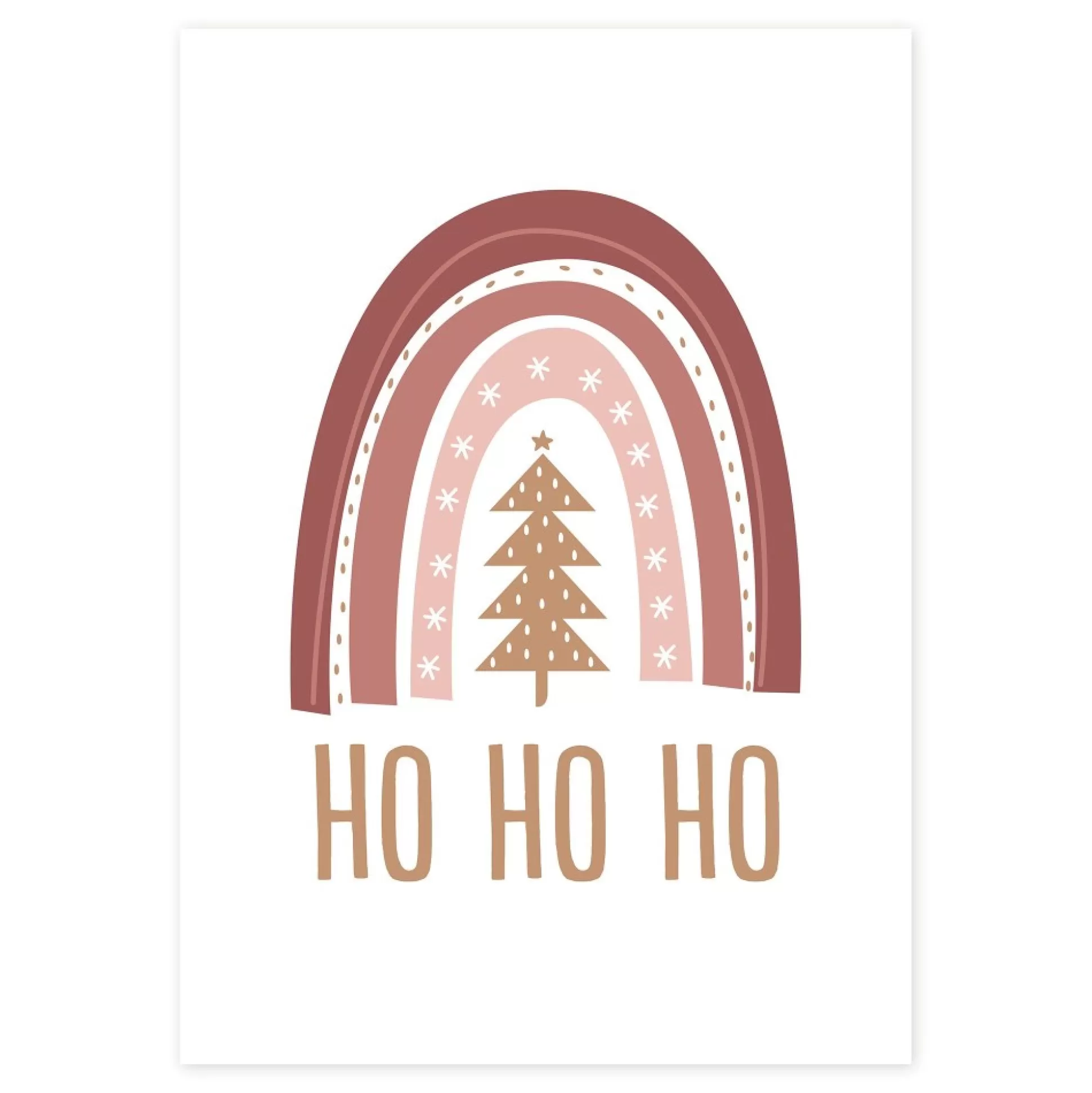 Bo Ho Ho Christmas Poster Print Christmas Prints |