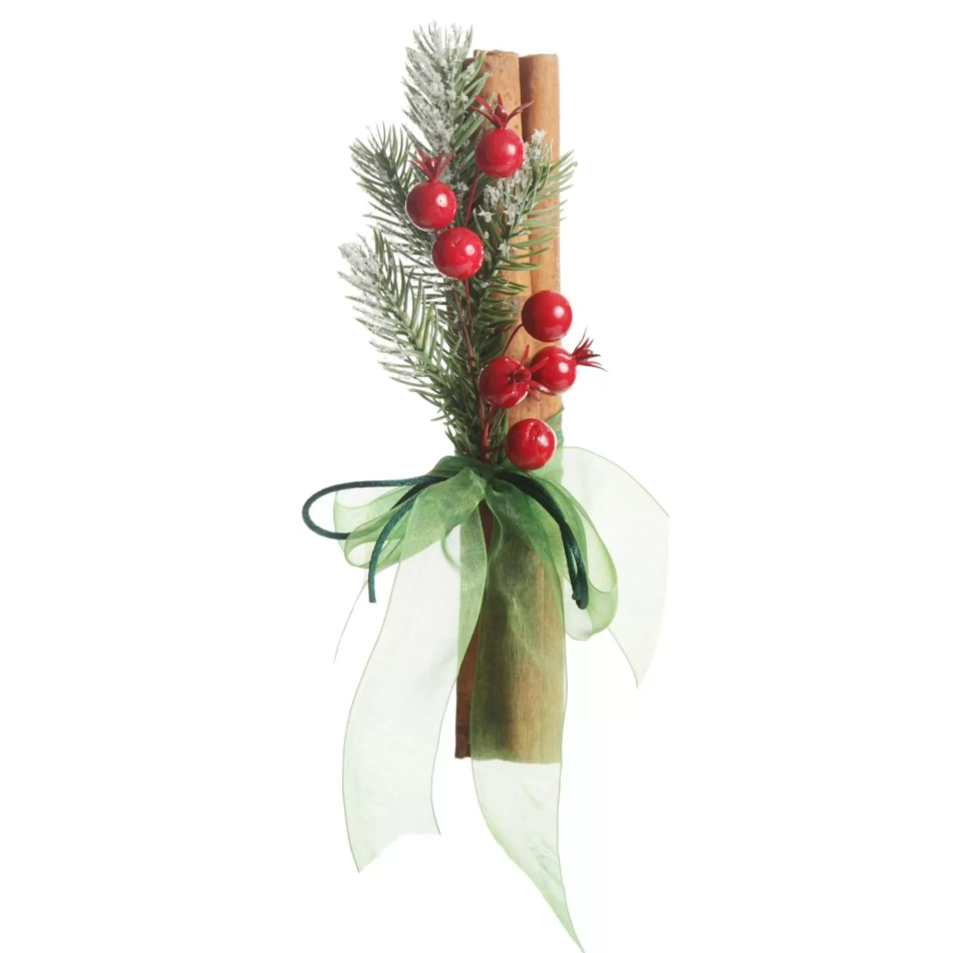 Christmas Cinnamon Stick Bunch with Snowy Pine Christmas Candles And Scents |