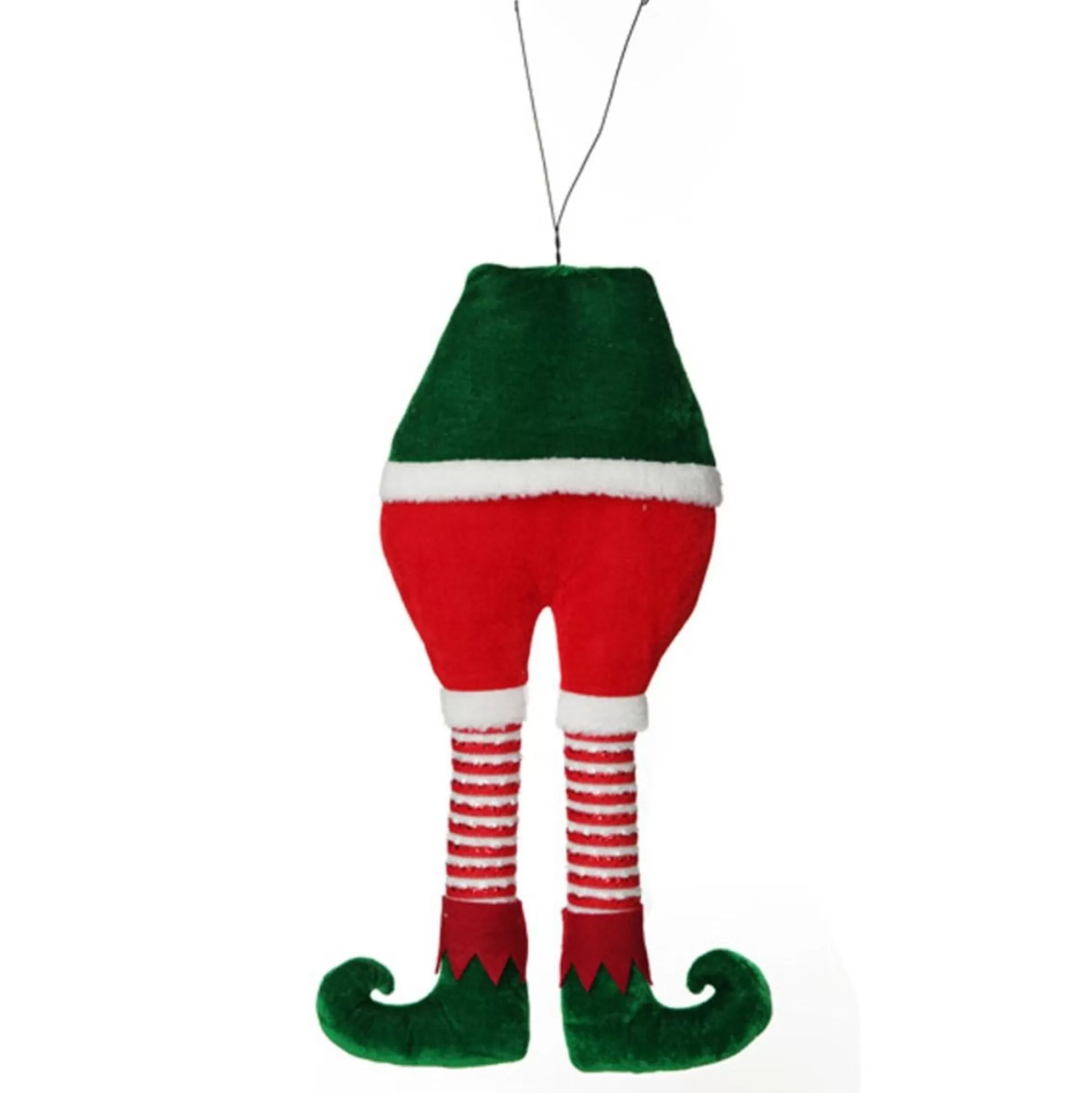 Christmas Elf Butt and Legs - Large Christmas Tree Picks |