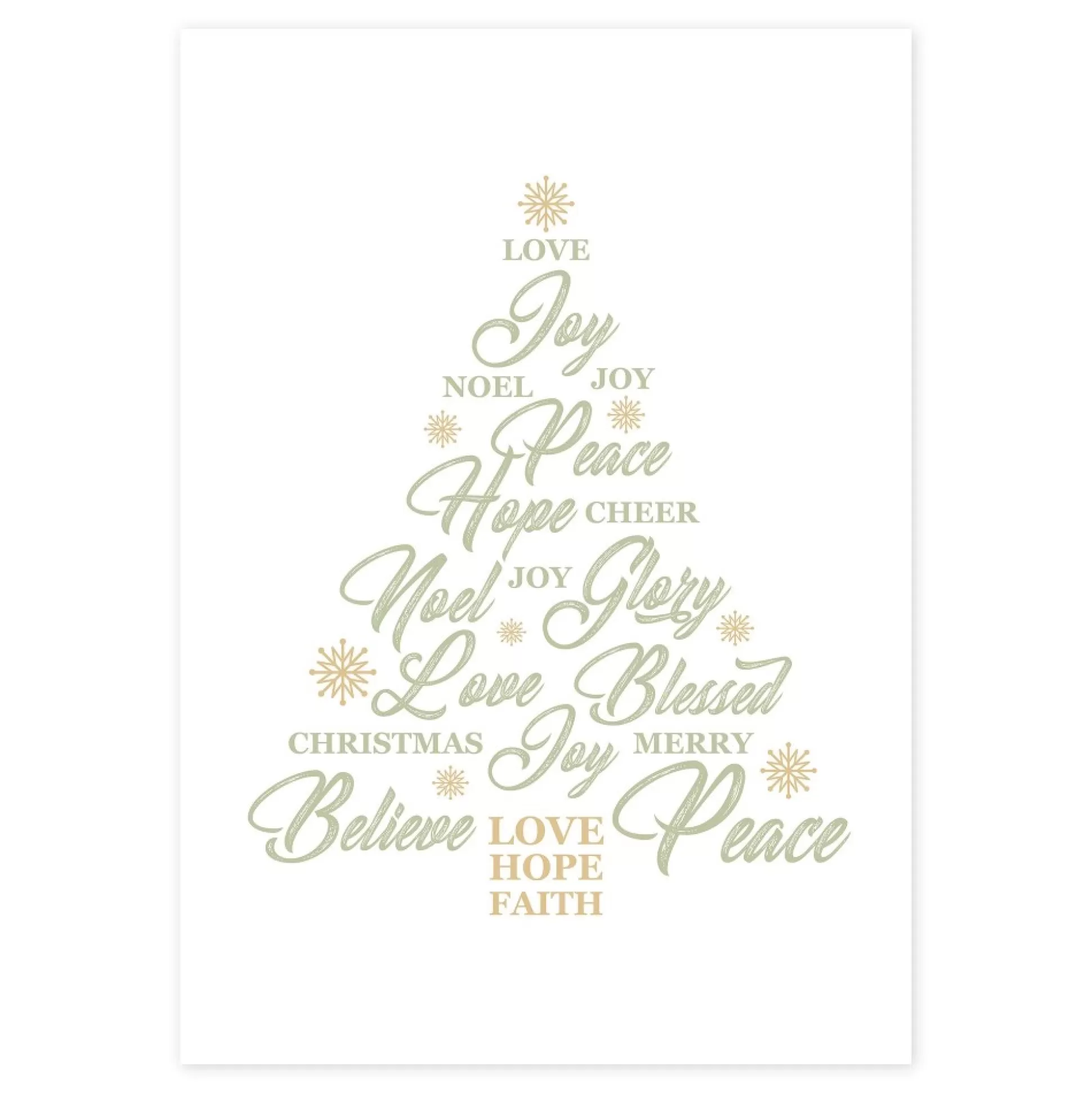 Christmas Joy Poster Print Christmas Prints |