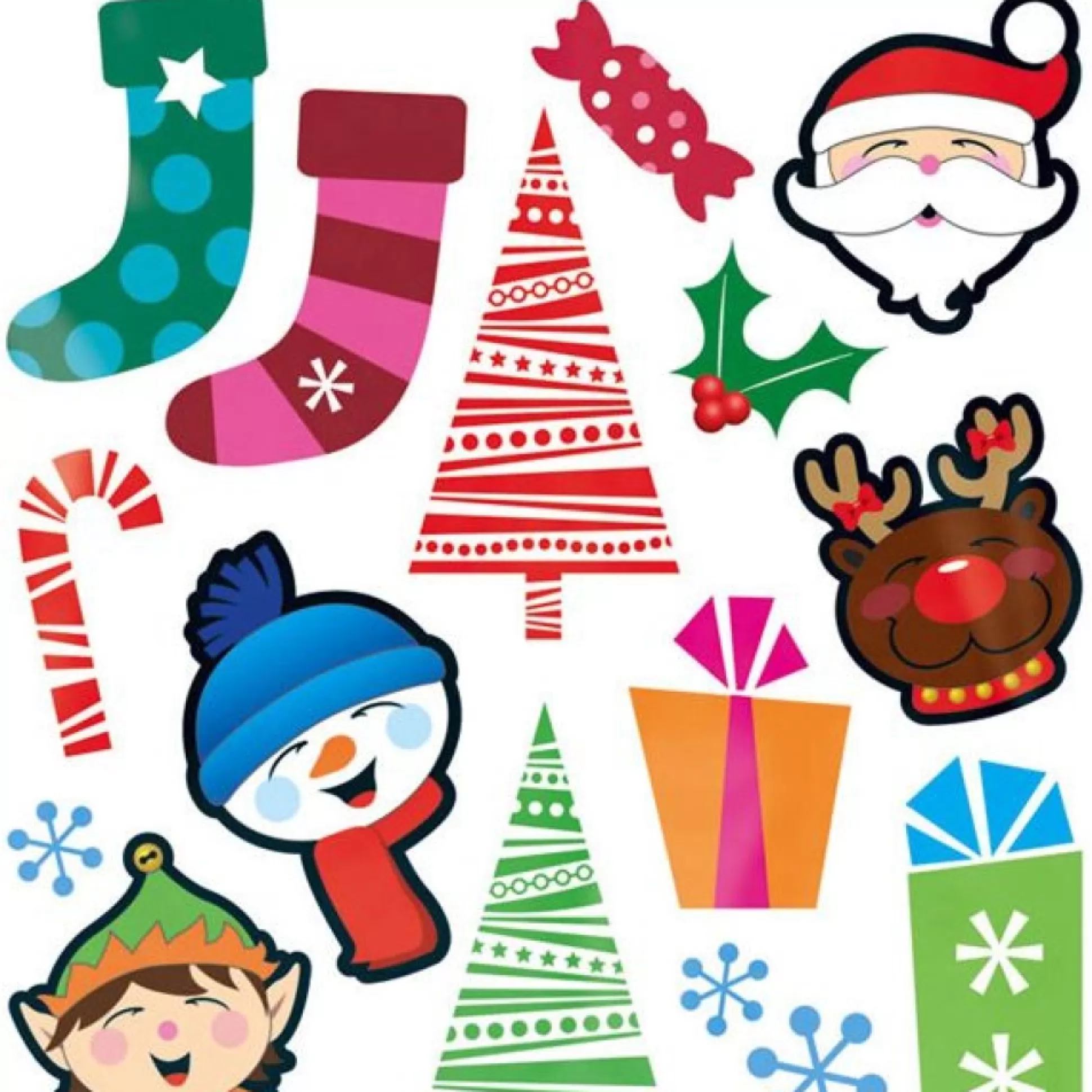 Christmas Temporary Tattoos Childrens Stocking Stuffers |