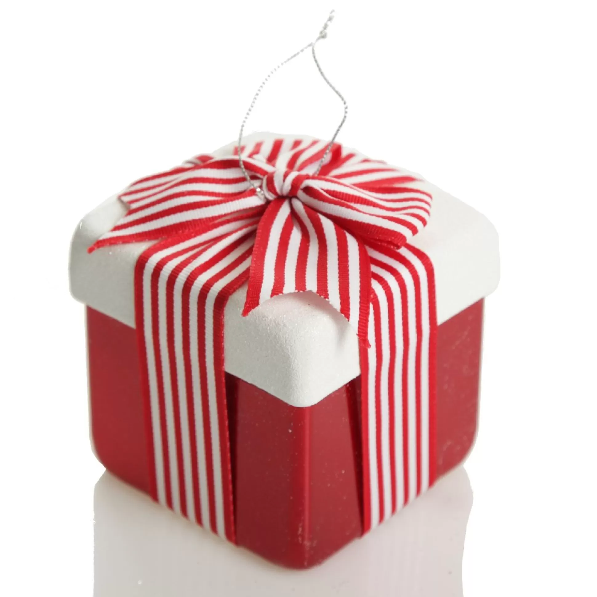 Cute Red and White Hanging Gift Box Christmas Decoration Christmas Tree Decorations |