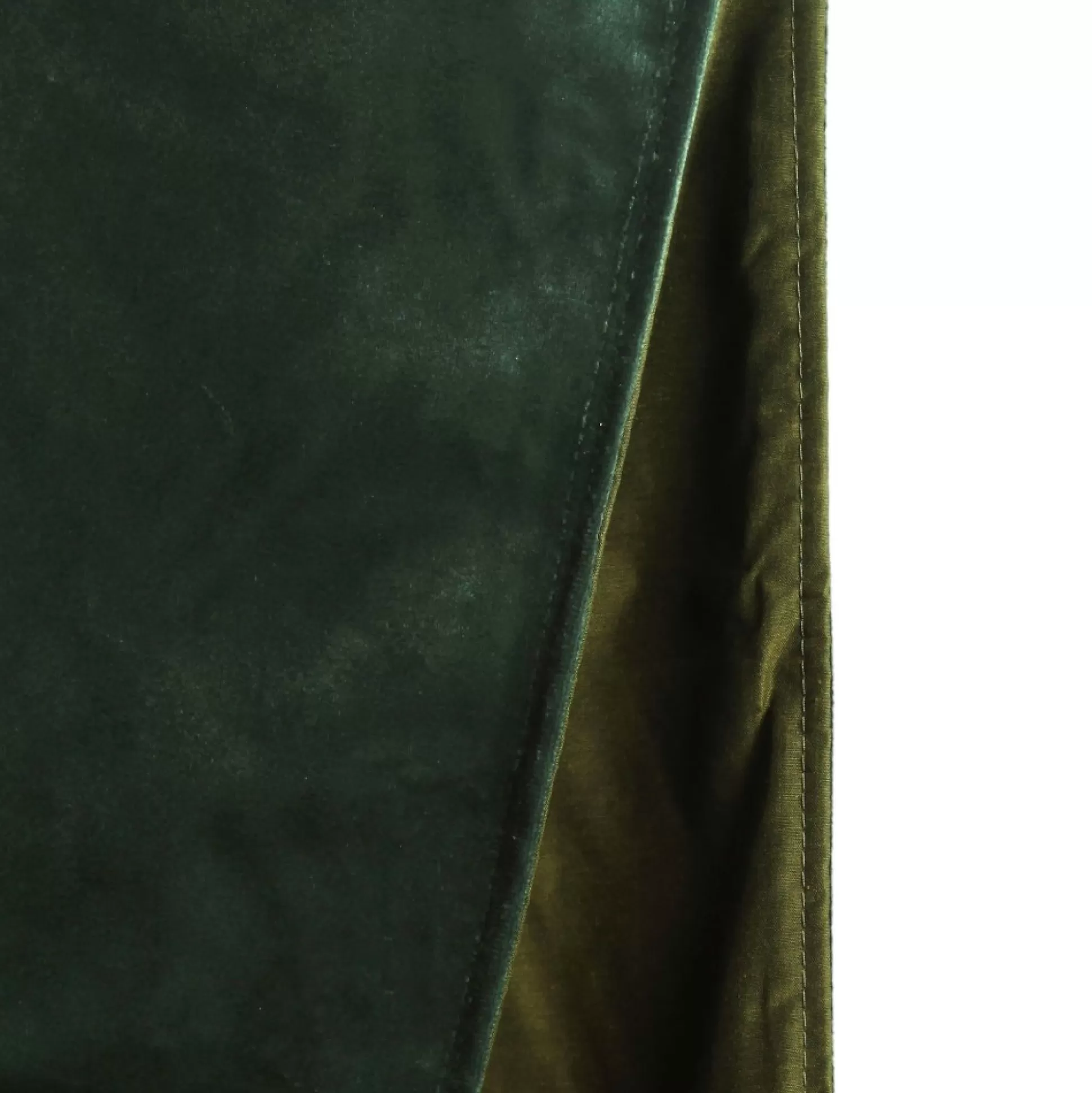 Deluxe Forest Green Velvet Lined Table Runner Christmas Table Decor |