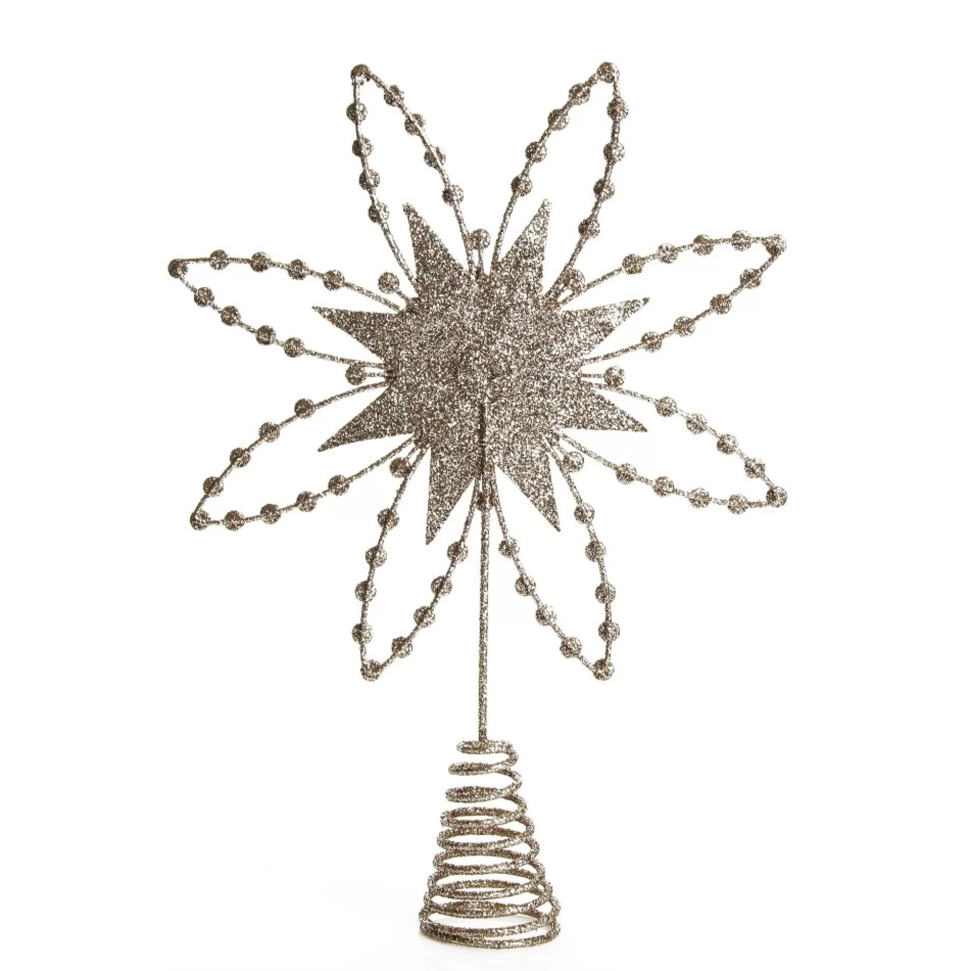 Elegant Metal and Jewel Tree Topper Tree Toppers |