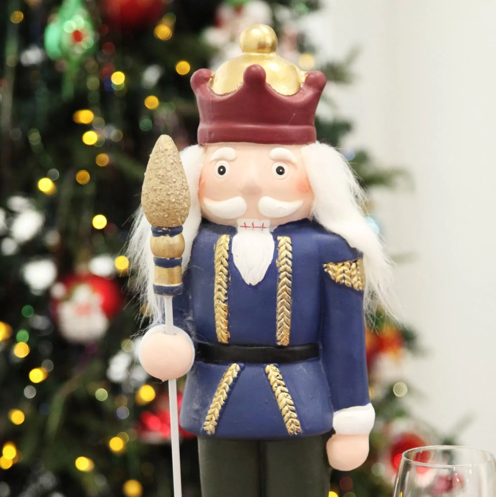 Extra Large Blue Jacket Nutcracker Christmas Ornament Christmas Nutcrackers |