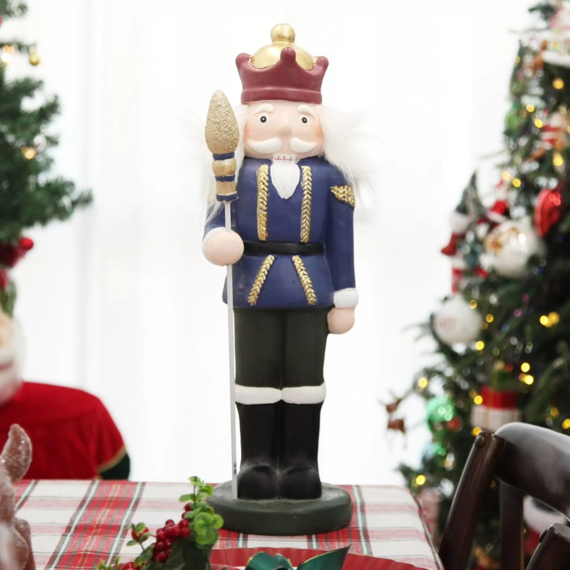 Extra Large Blue Jacket Nutcracker Christmas Ornament Christmas Nutcrackers |