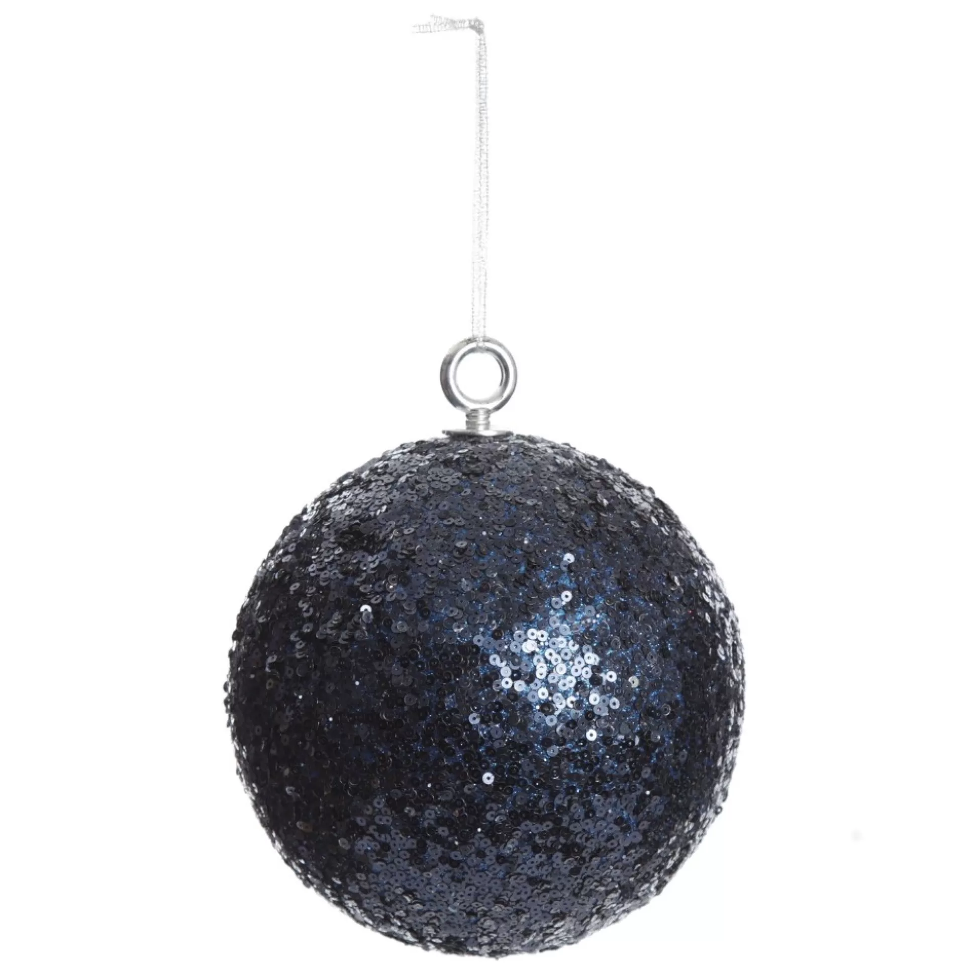 Extra Large Blue Sequin Christmas Bauble Decorative Christmas Baubles |