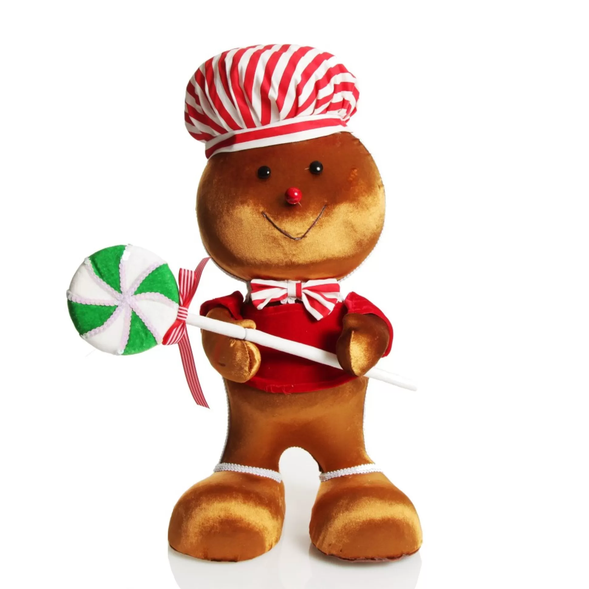 Extra Large Gingerbread Boy with Lollipop Christmas Ornament Christmas Ornaments |