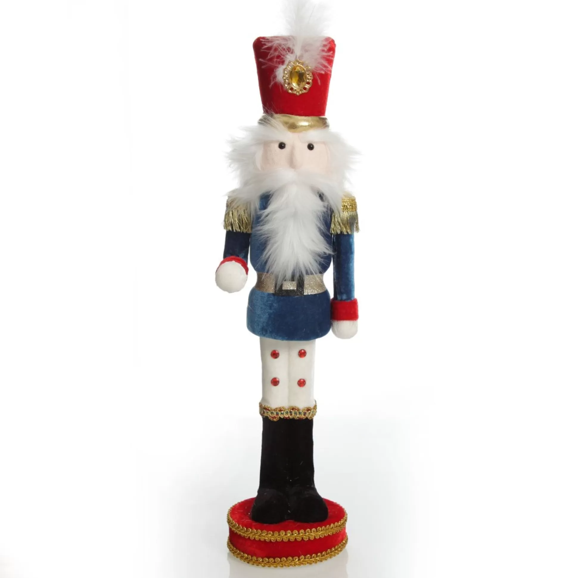 Extra Large Nutcracker in Blue Jacket Diy Wreaths |