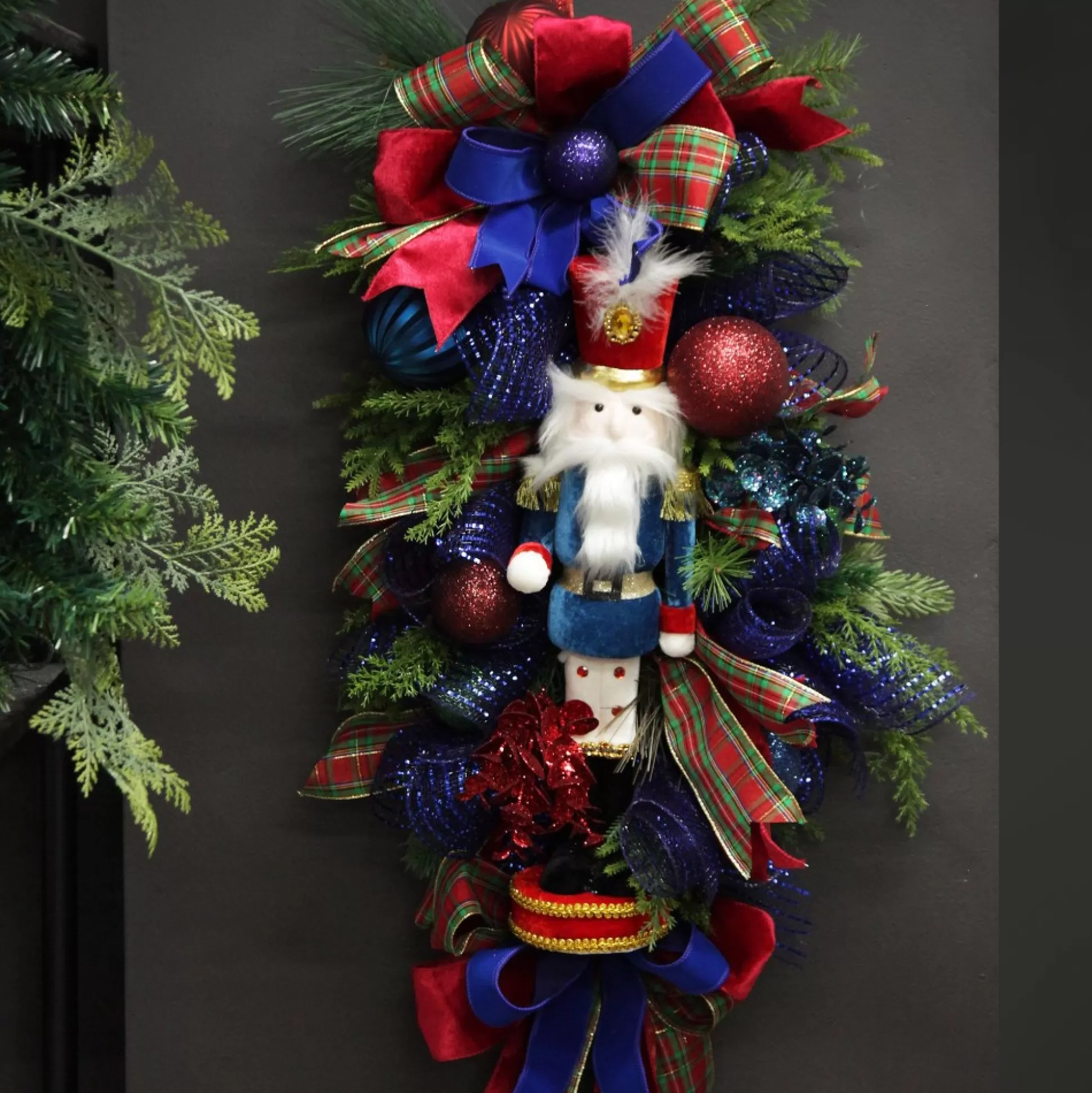 Extra Large Nutcracker in Blue Jacket Diy Wreaths |