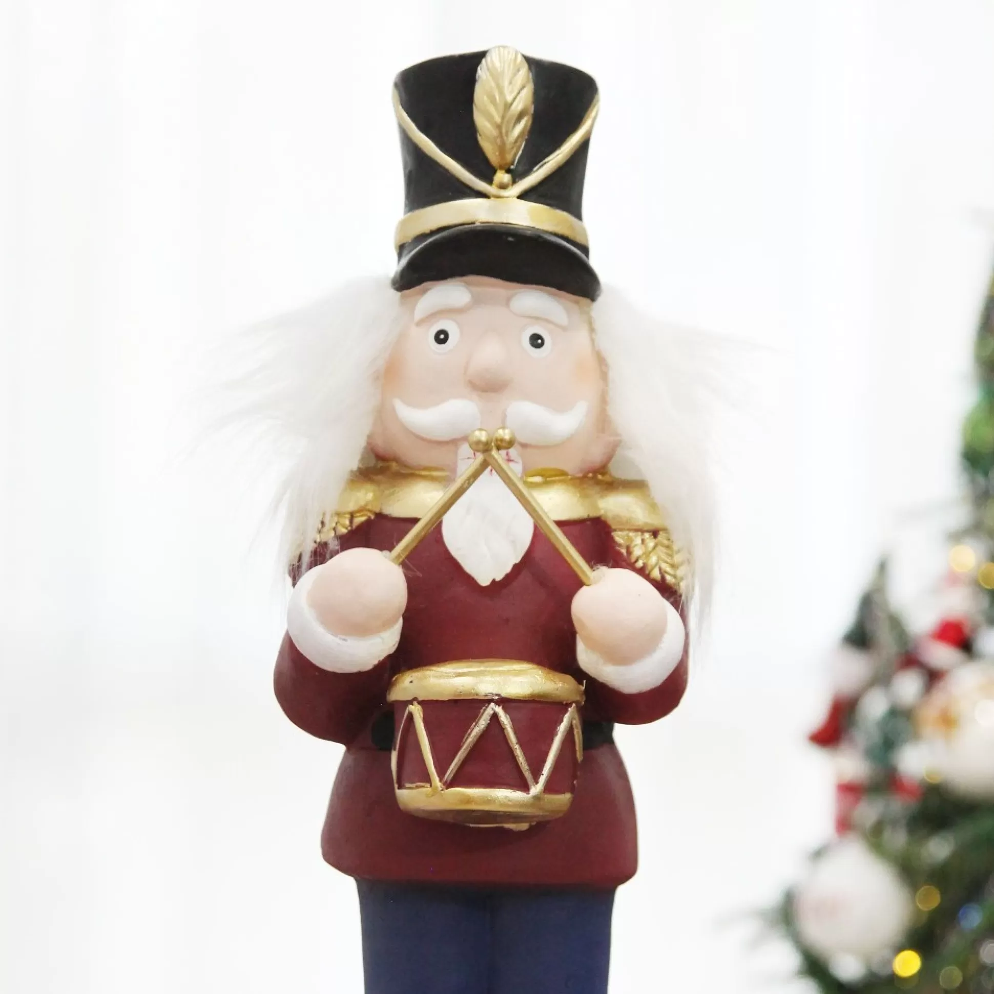 Extra Large Red Drummer Nutcracker Christmas Ornament. Christmas Nutcrackers |