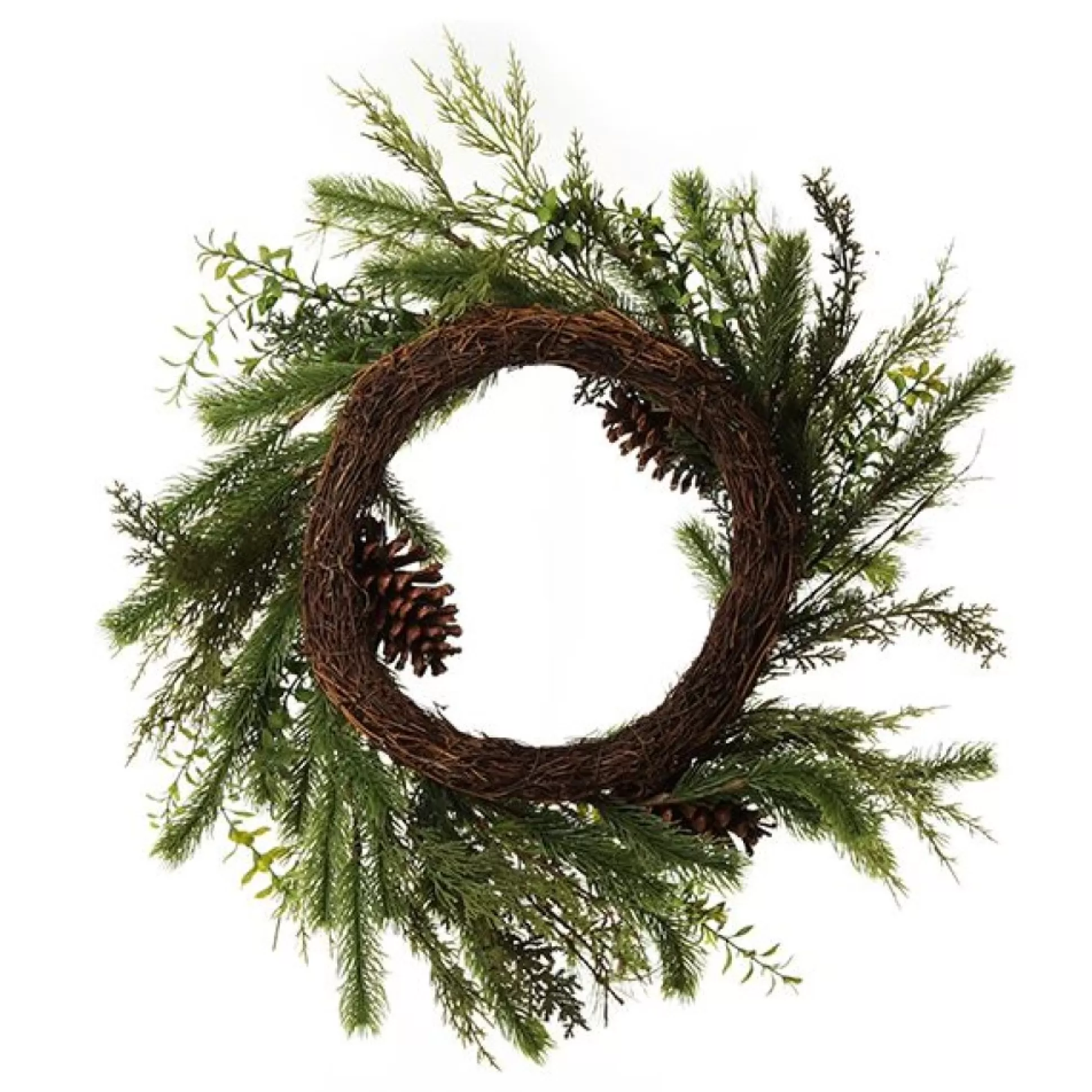 Fir and Pinecone Wreath Christmas Wreaths |