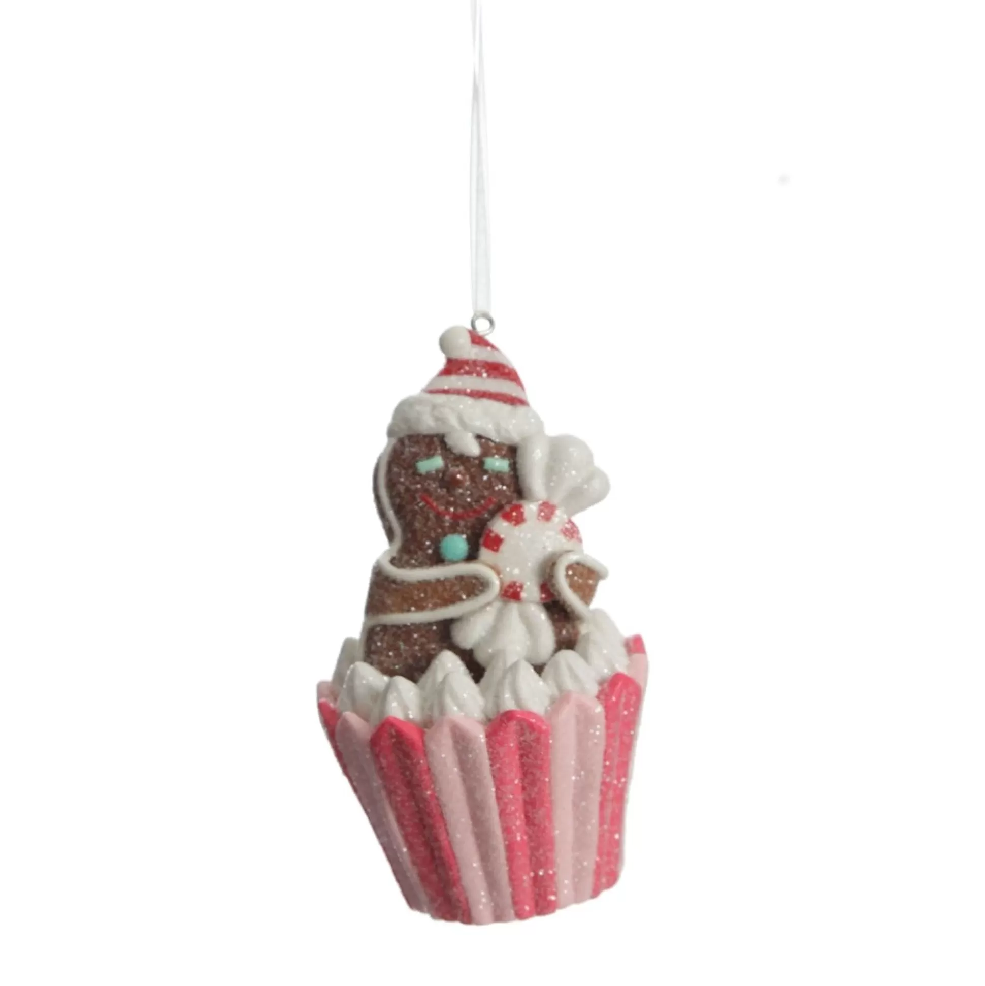 Gingerbread Cupcake Christmas Tree Decoration Christmas Tree Decorations |