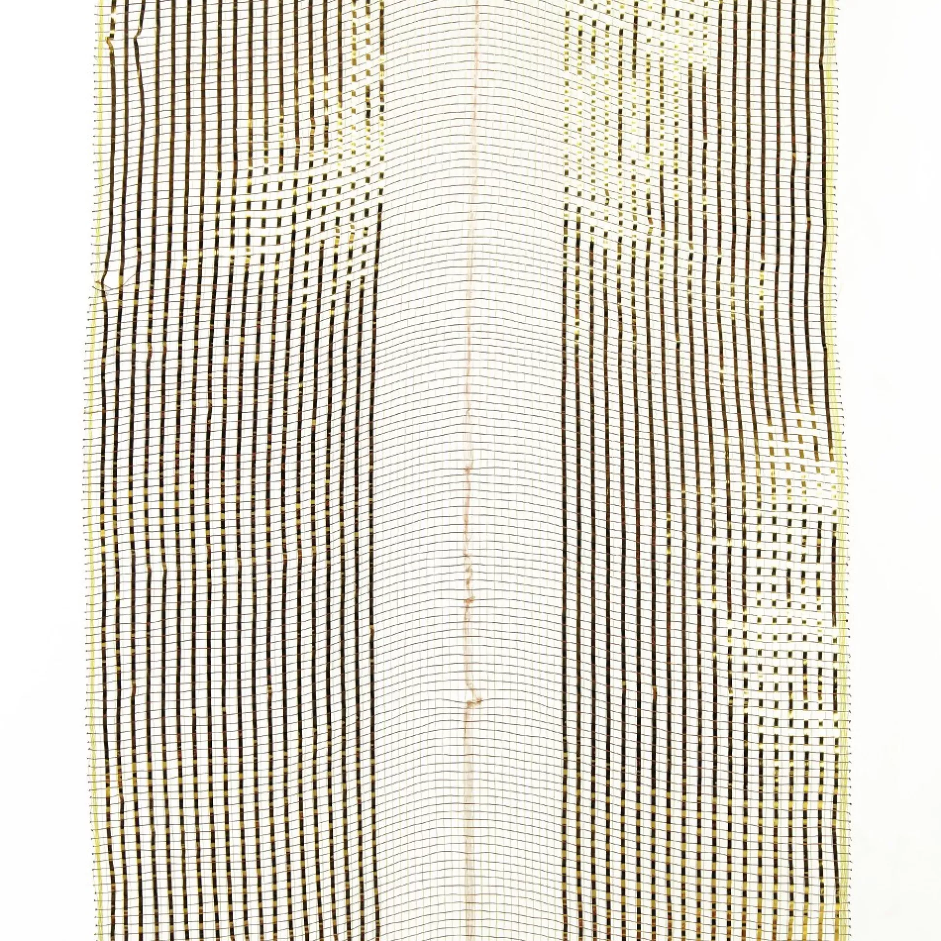 Gold Metallic Stripe Decomesh Roll Decomesh |