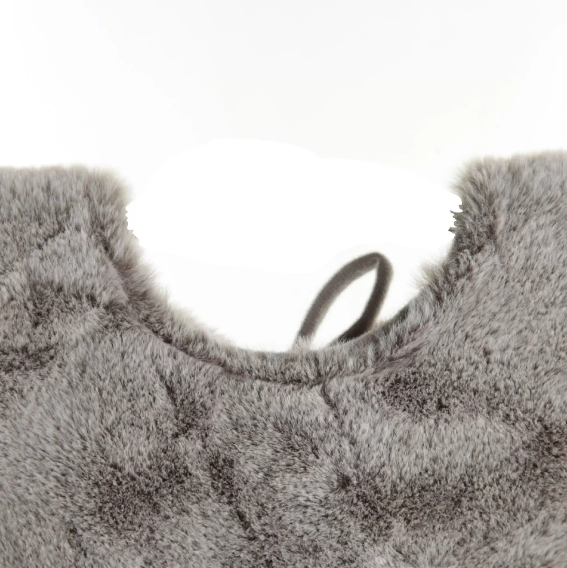 Grey Faux Fur Tree Skirt Christmas Tree Skirts |