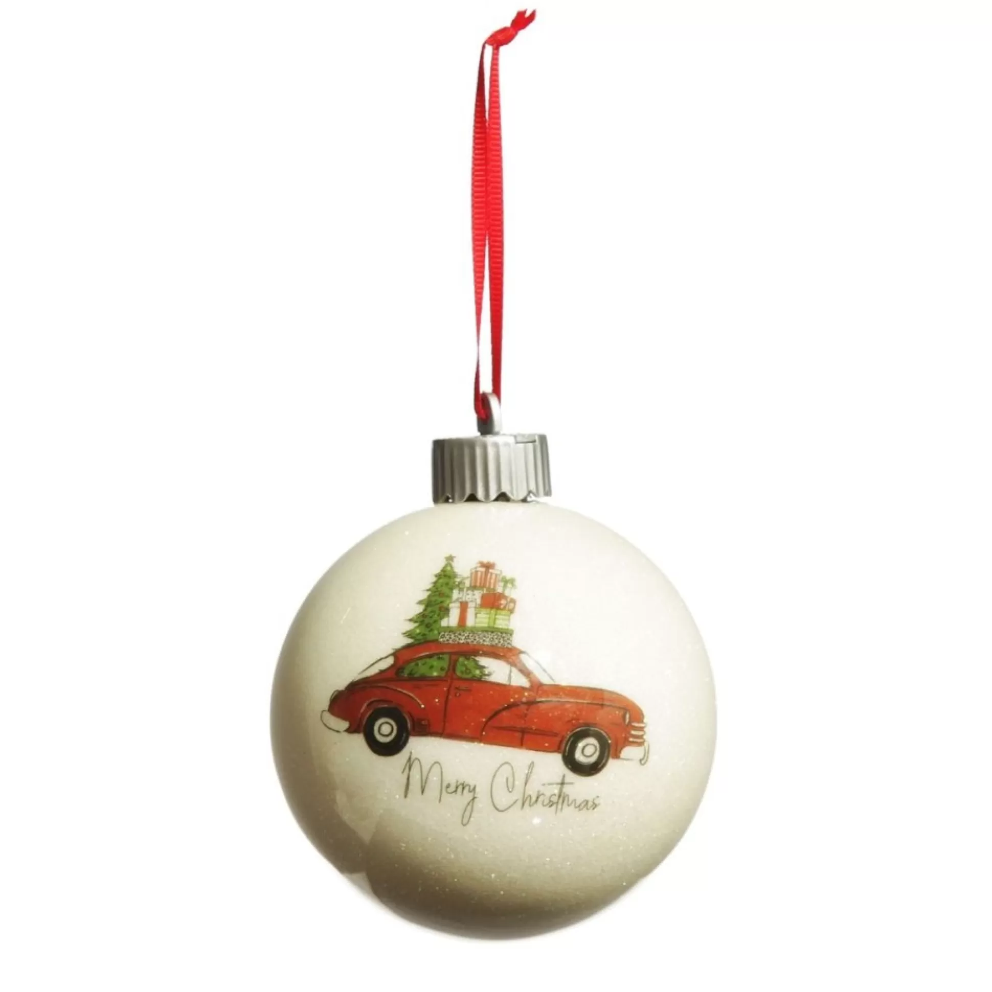 Happy Holiday Lightup Baubles - Set of 4 Christmas Bauble Sets |