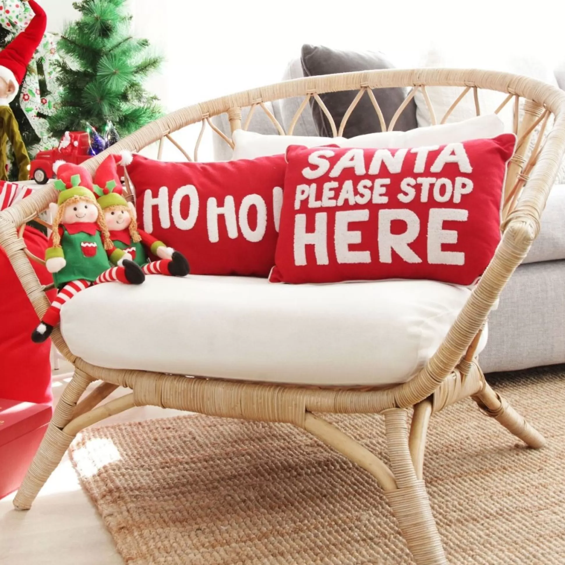 Ho Ho Ho Christmas Cushion Cover Christmas Cushions |