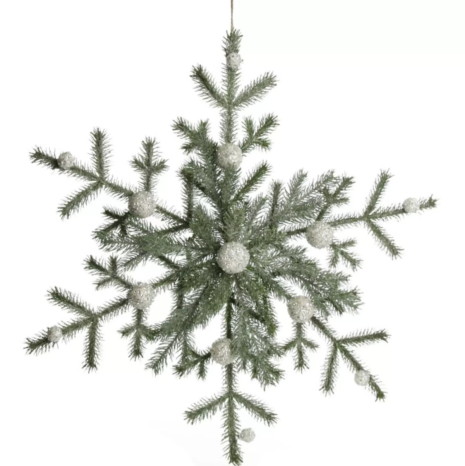 Large Christmas Pine Snowflake Snowflakes And Stars |