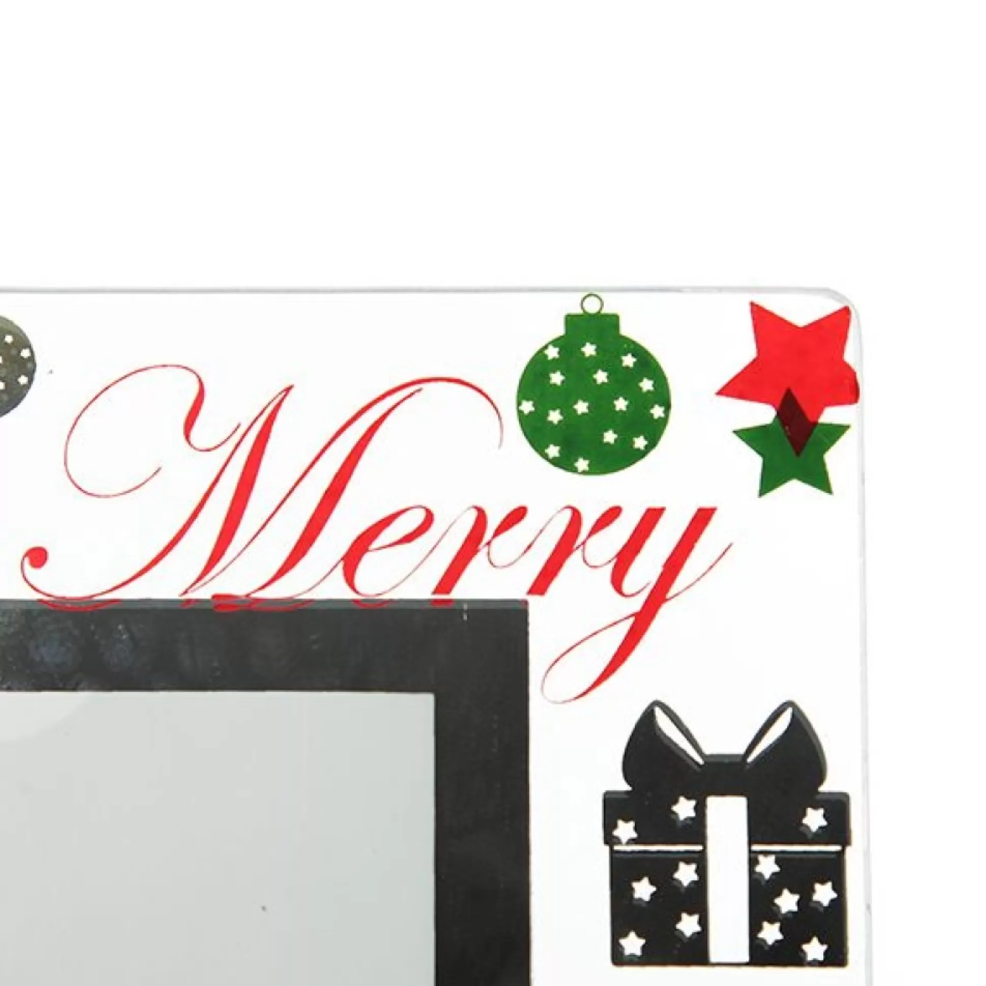 Large Glass Christmas Frame - Presents Photo Gifts |