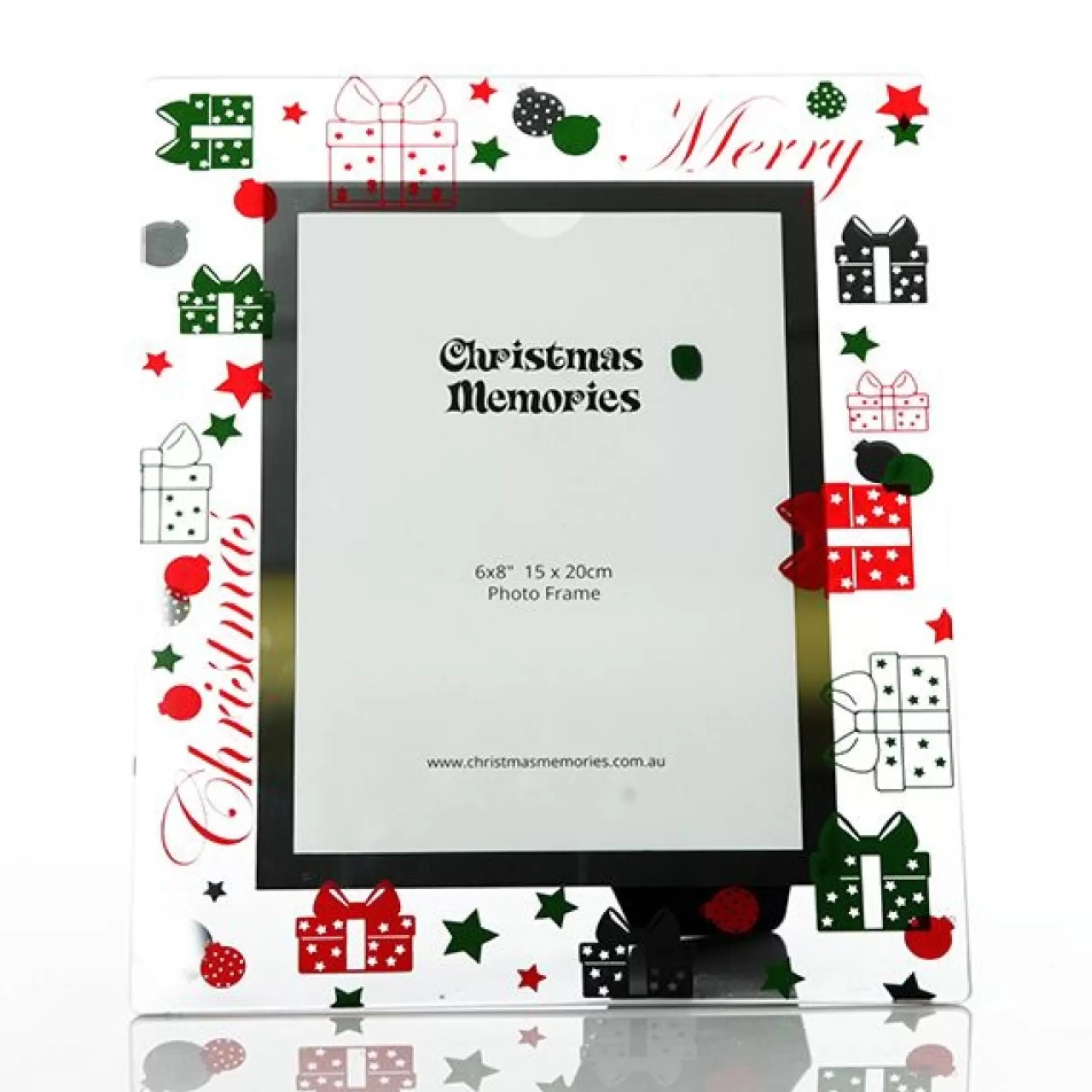 Large Glass Christmas Frame - Presents Photo Gifts |