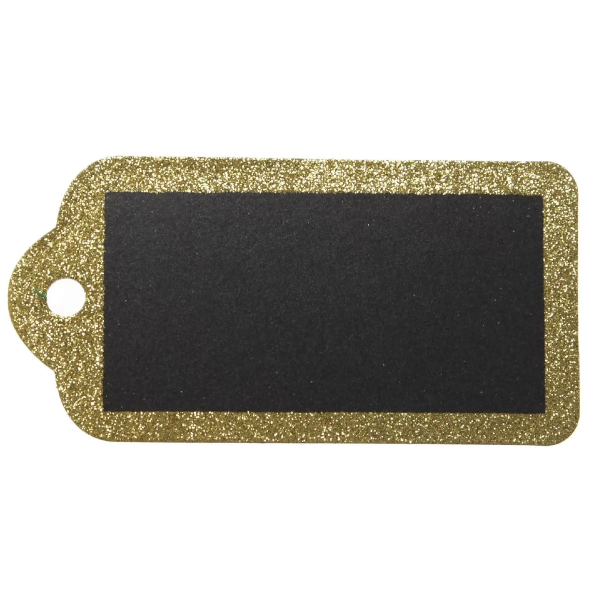 Large Glitter Arched Edge Name Tag Personalised Santa Sacks |