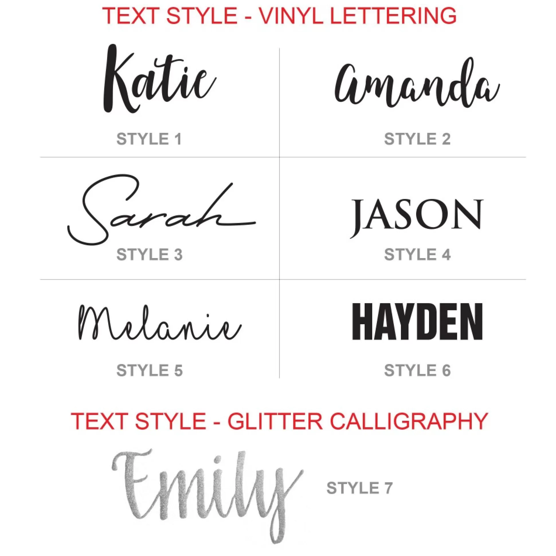 Large Glitter Arched Edge Name Tag Personalised Santa Sacks |