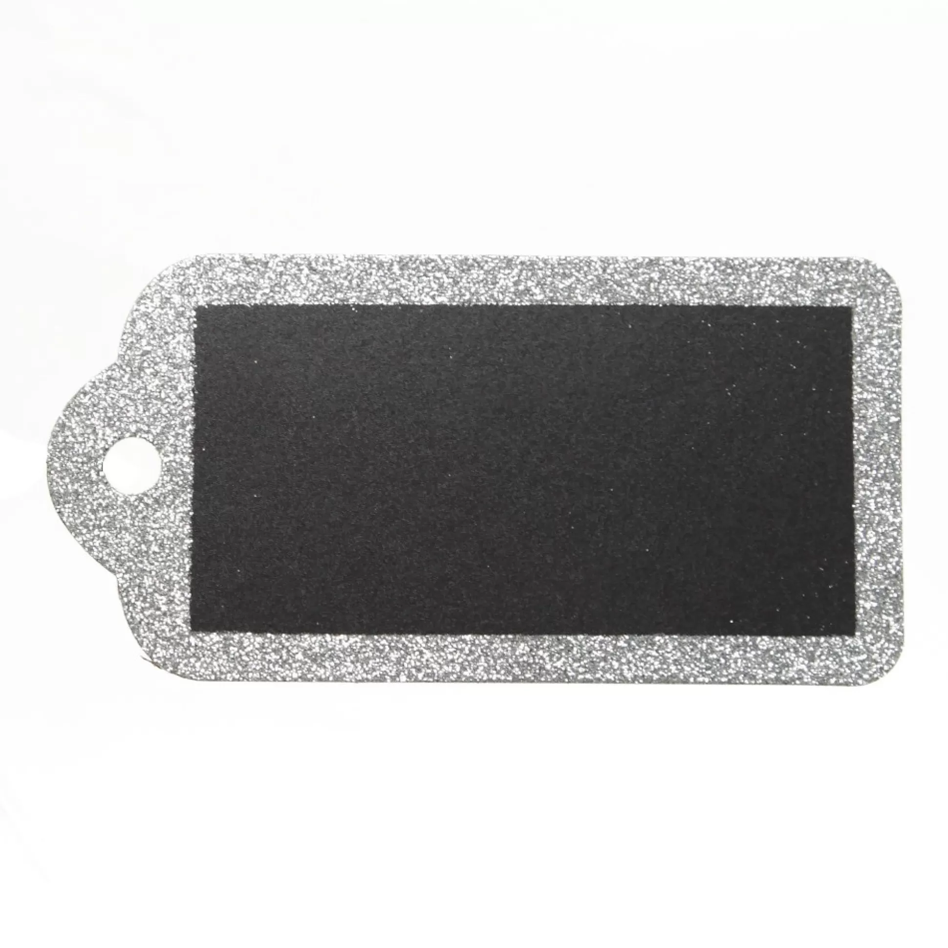 Large Glitter Arched Edge Name Tag Personalised Santa Sacks |