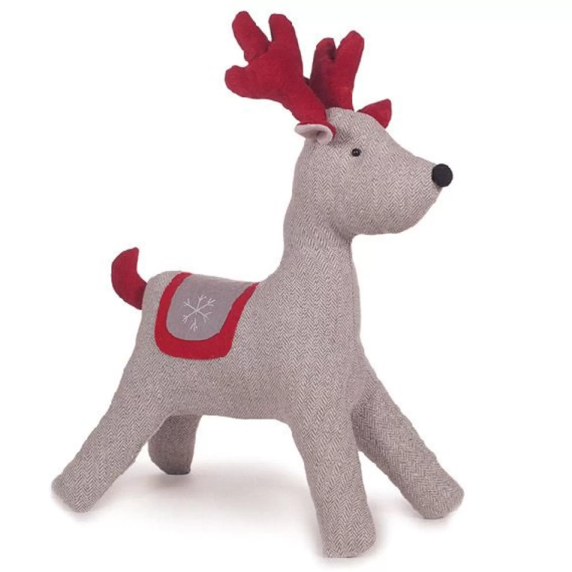 Large Nordic Reindeer GREY Christmas Birds And Animals |