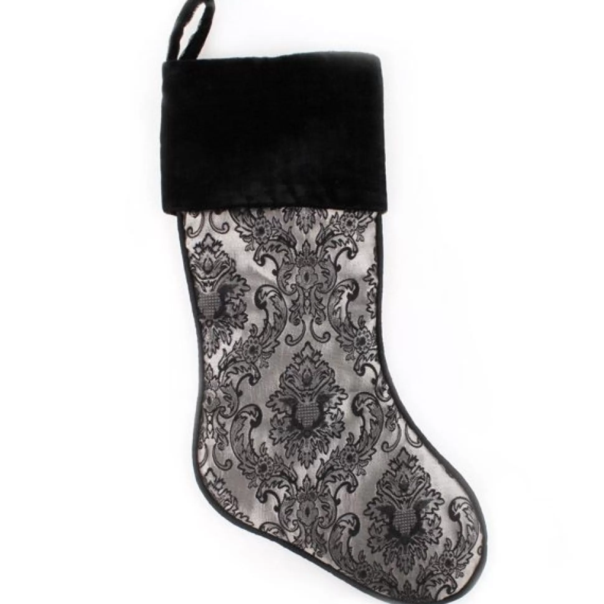 Luxe Jacquard Christmas Stocking Personalised Stockings |