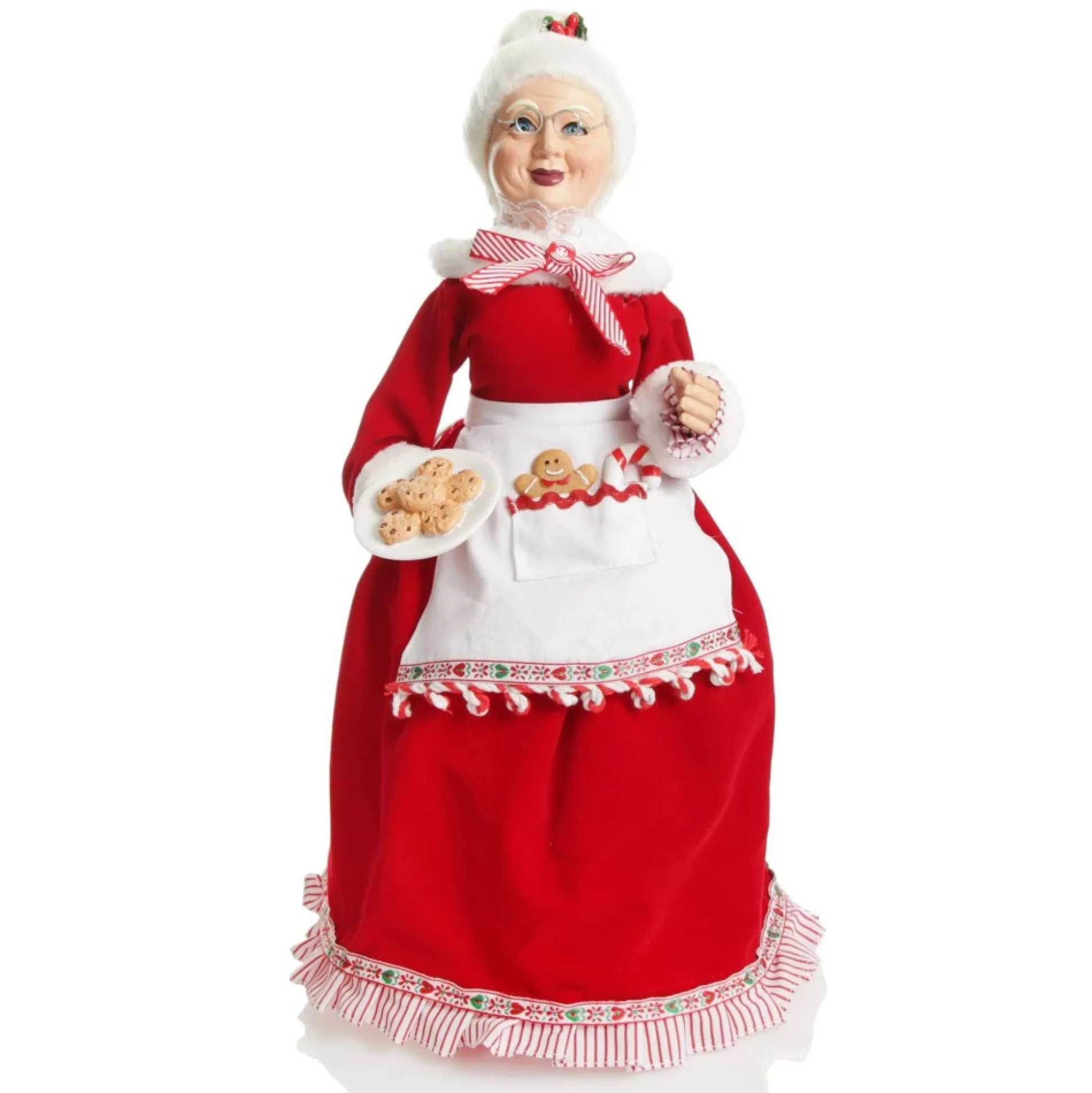 Mrs Claus Baking Christmas Ornament Christmas Figurines |