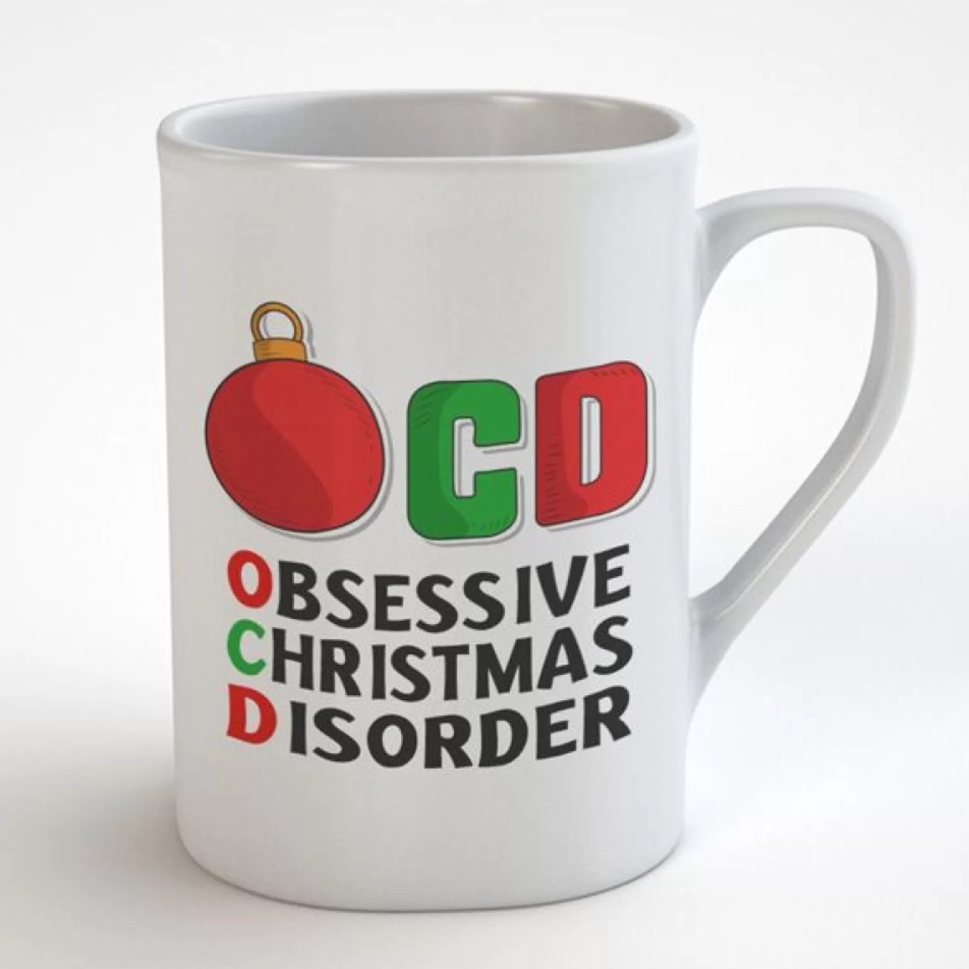 OCD Bauble Christmas Mug Christmas Gifts |