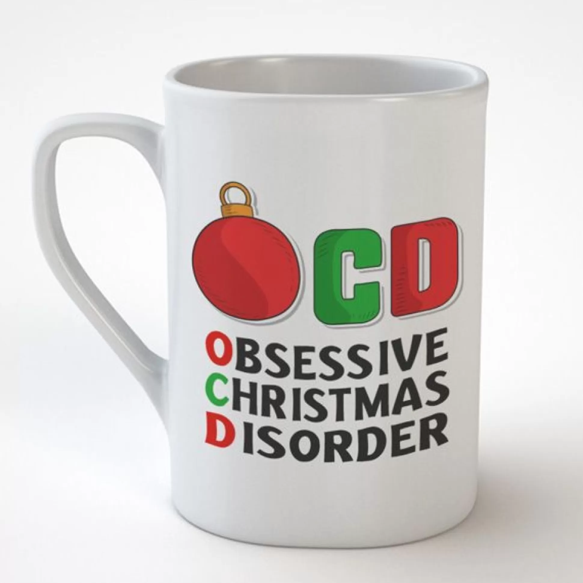 OCD Bauble Christmas Mug Christmas Gifts |