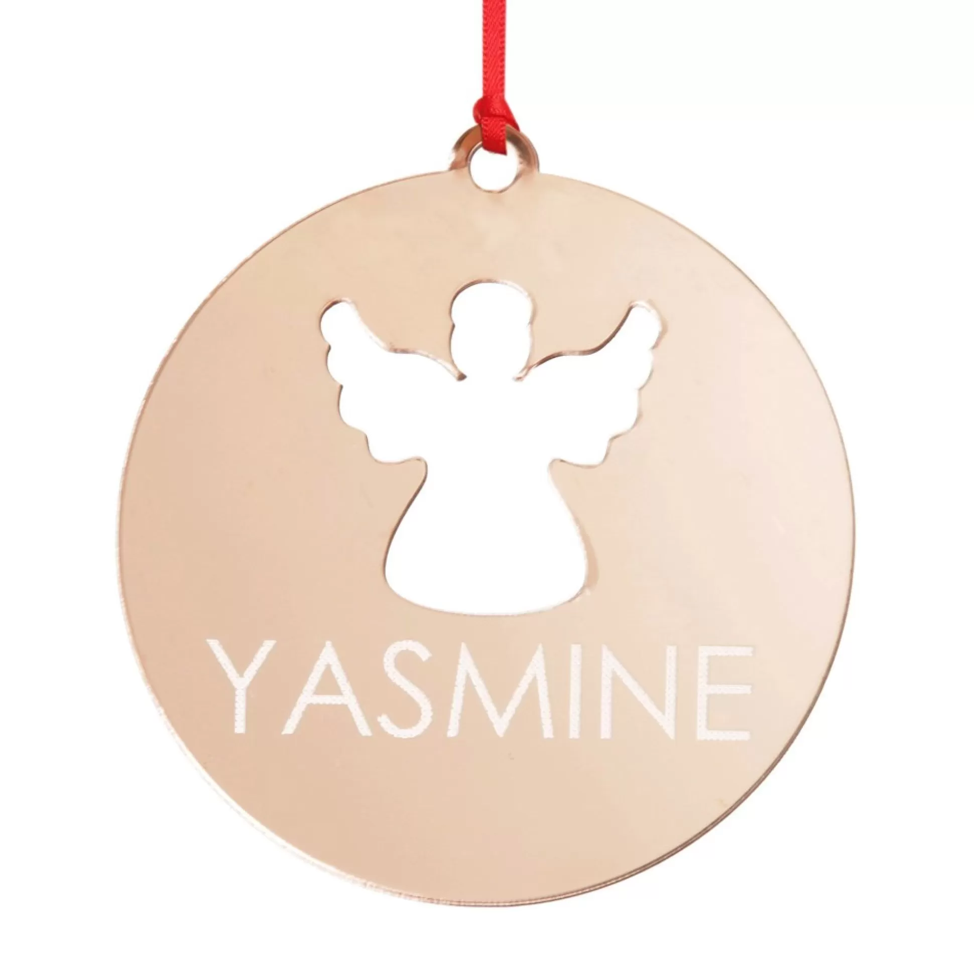 Personalised Angel Cutout Christmas Decoration Personalised Decorations |