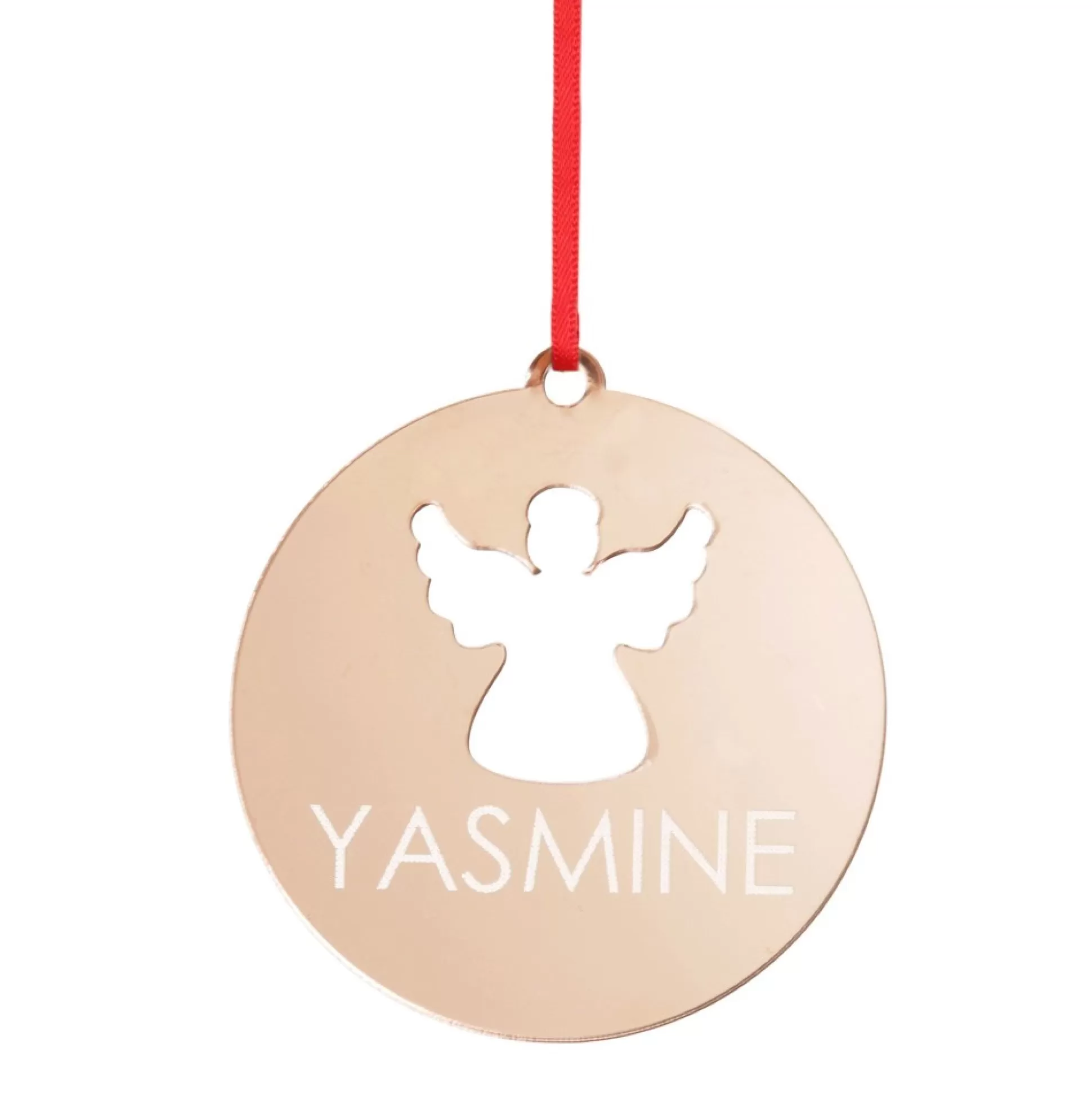 Personalised Angel Cutout Christmas Decoration Personalised Decorations |