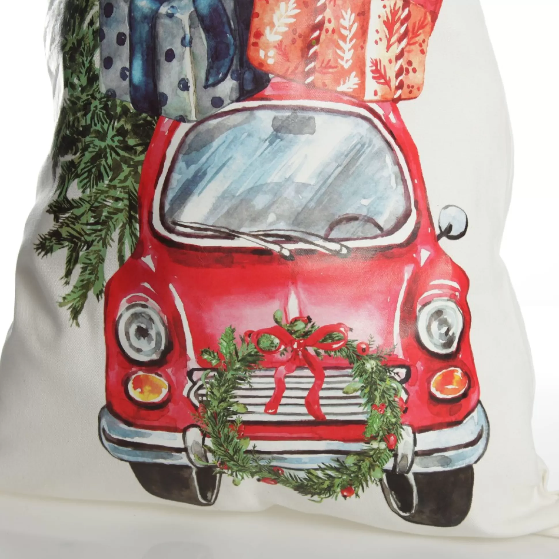 Personalised Christmas Vintage Car Santa Sack Personalised Santa Sacks |