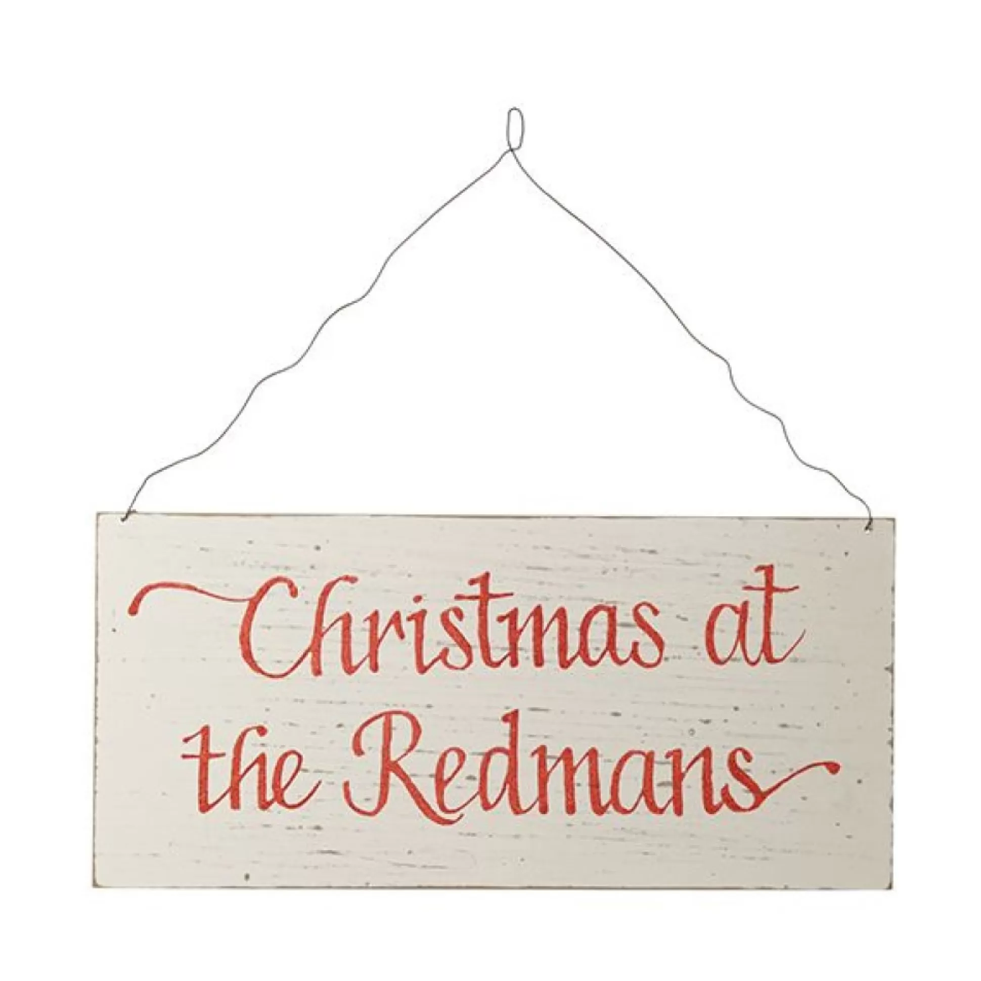 Personalised Country Christmas Wood Plaque Christmas Plaques |