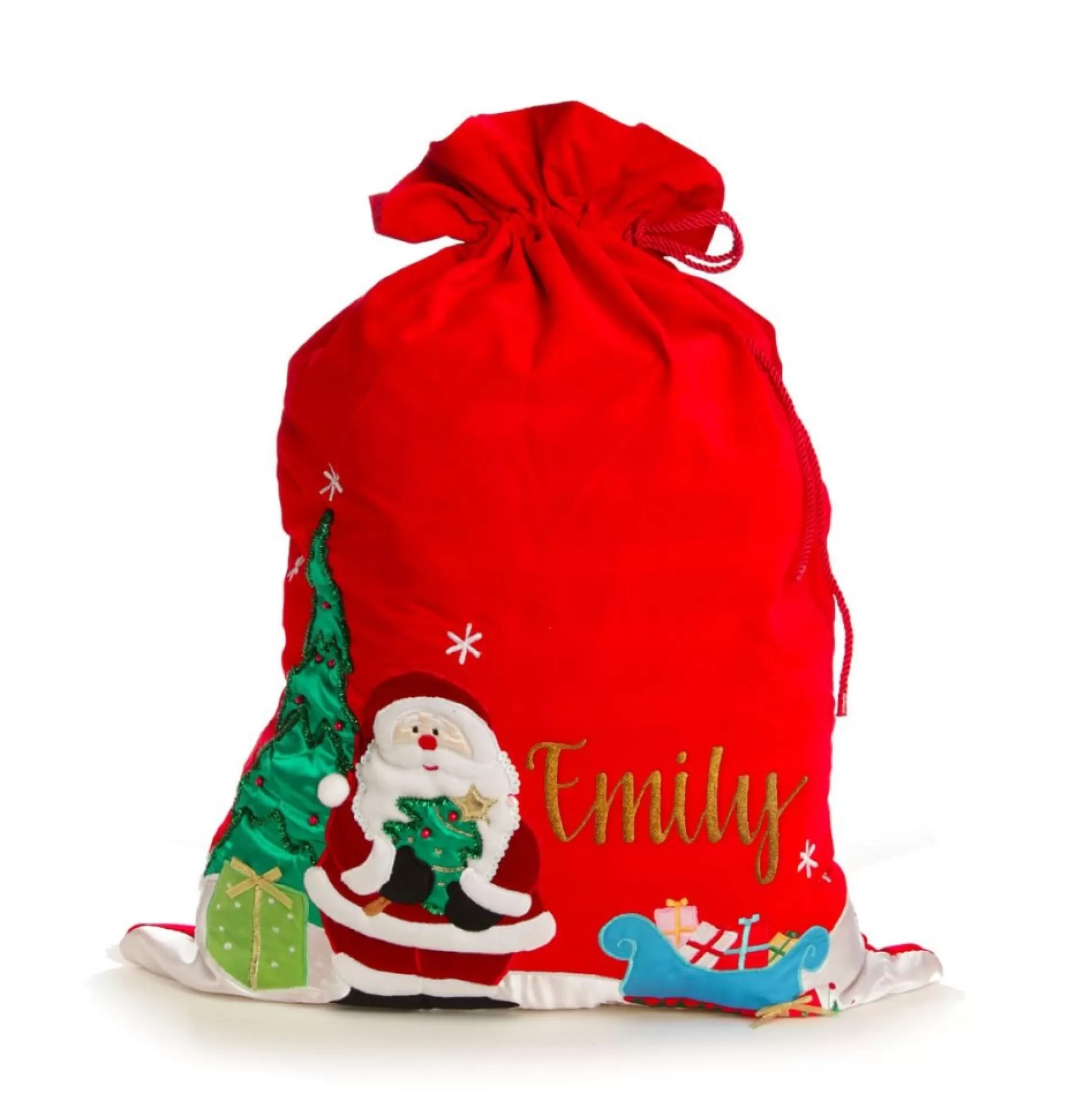 Personalised Deluxe Velvet Santa Sack Personalised Santa Sacks |