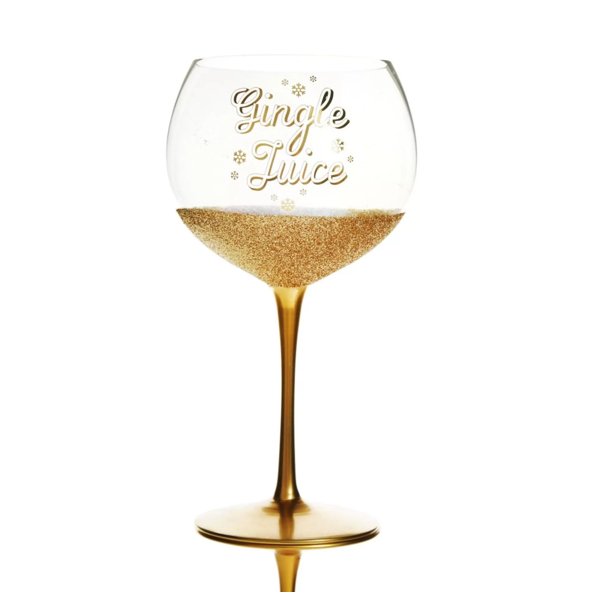 Personalised Gingle Juice Large Christmas Wine Glass Christmas Wine Glasses And Mugs |