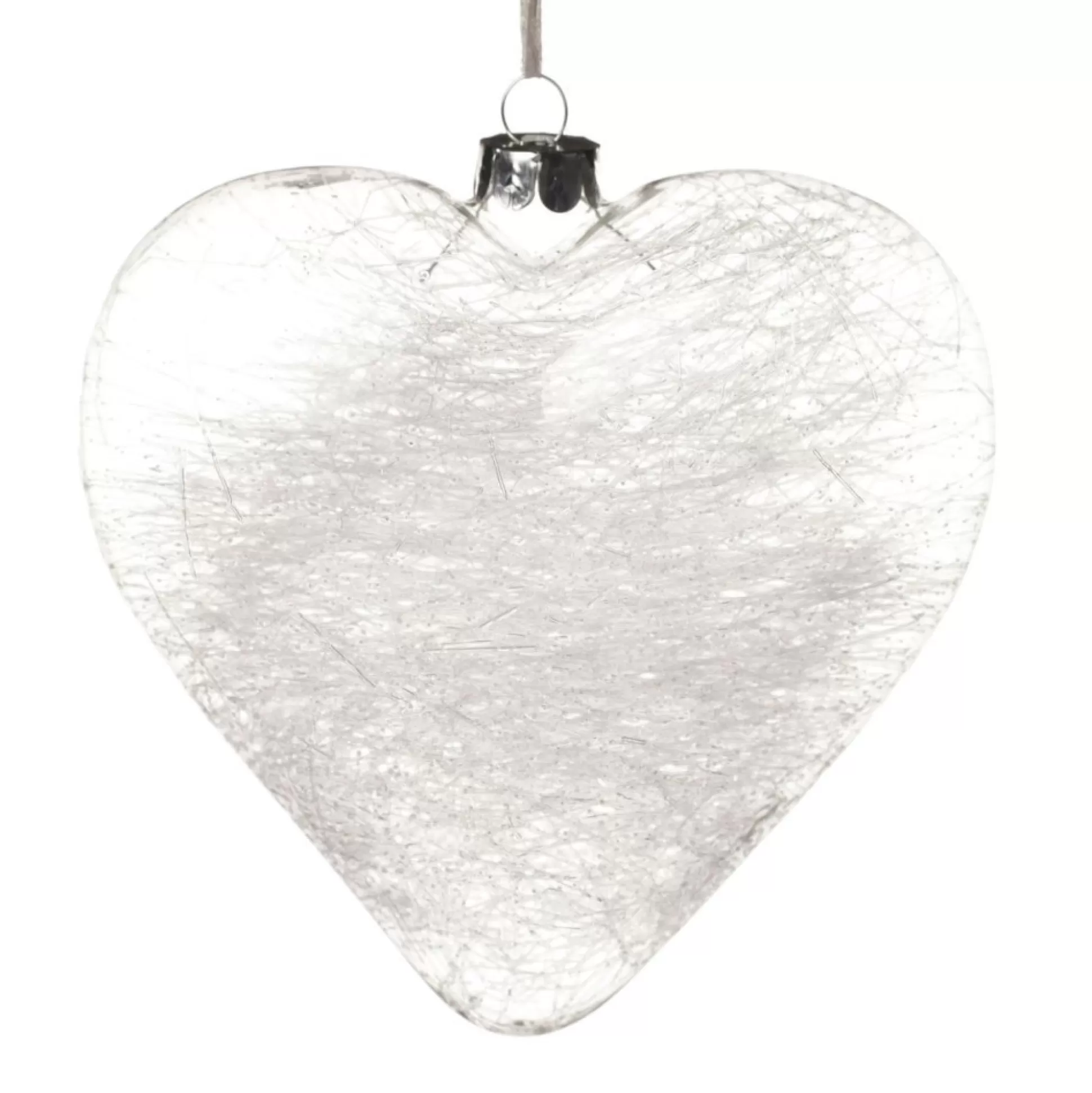 Personalised Icicle Glass Heart - Our First Christmas Together Glass Hearts And Discs |