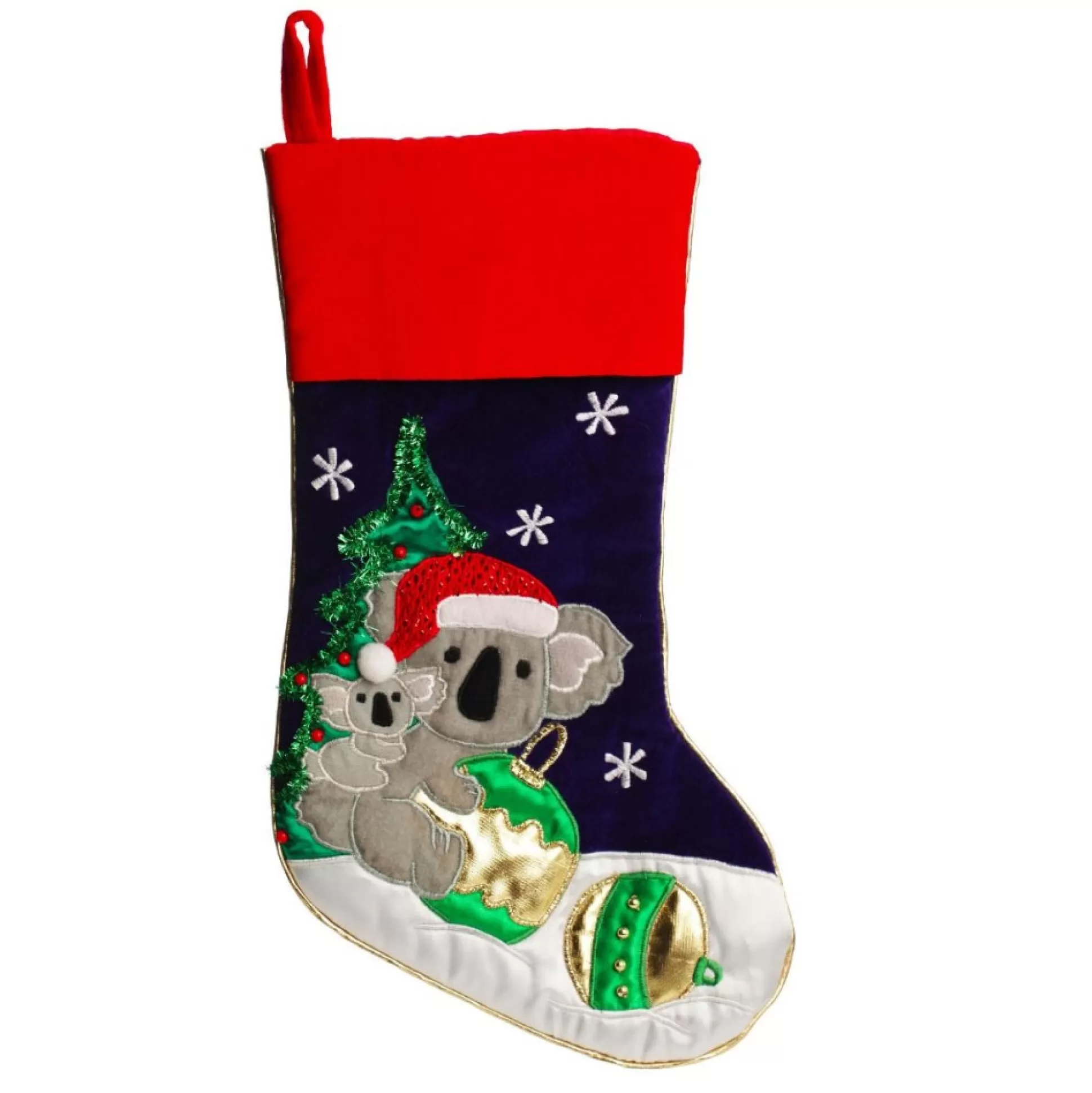 Personalised Koala Christmas Stocking Personalised Stockings |